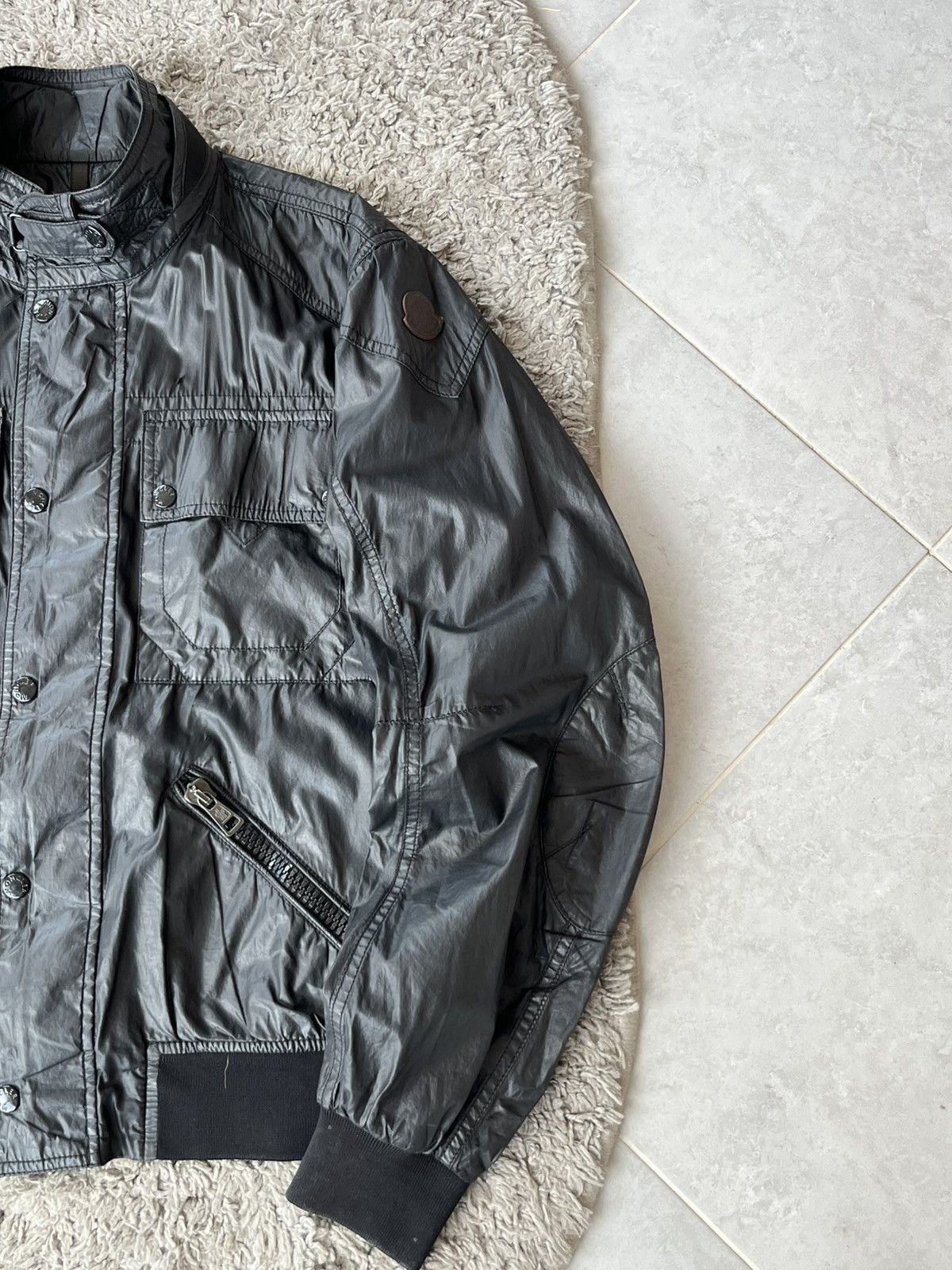 Moncler Vintage Luxury Light Jacket Moncler Chamois Size US L / EU 52-54 / 3 - 5 Thumbnail