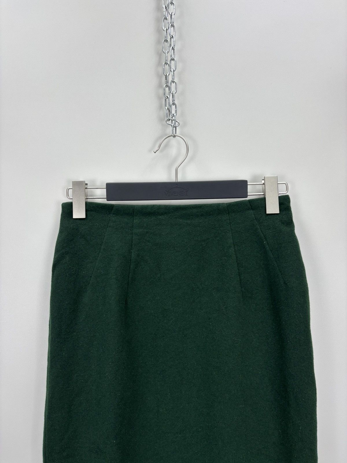 Jil Sander Womens skirt Jil Sander Size S Color Green Size 25" / US 0 / IT 36 - 3 Thumbnail