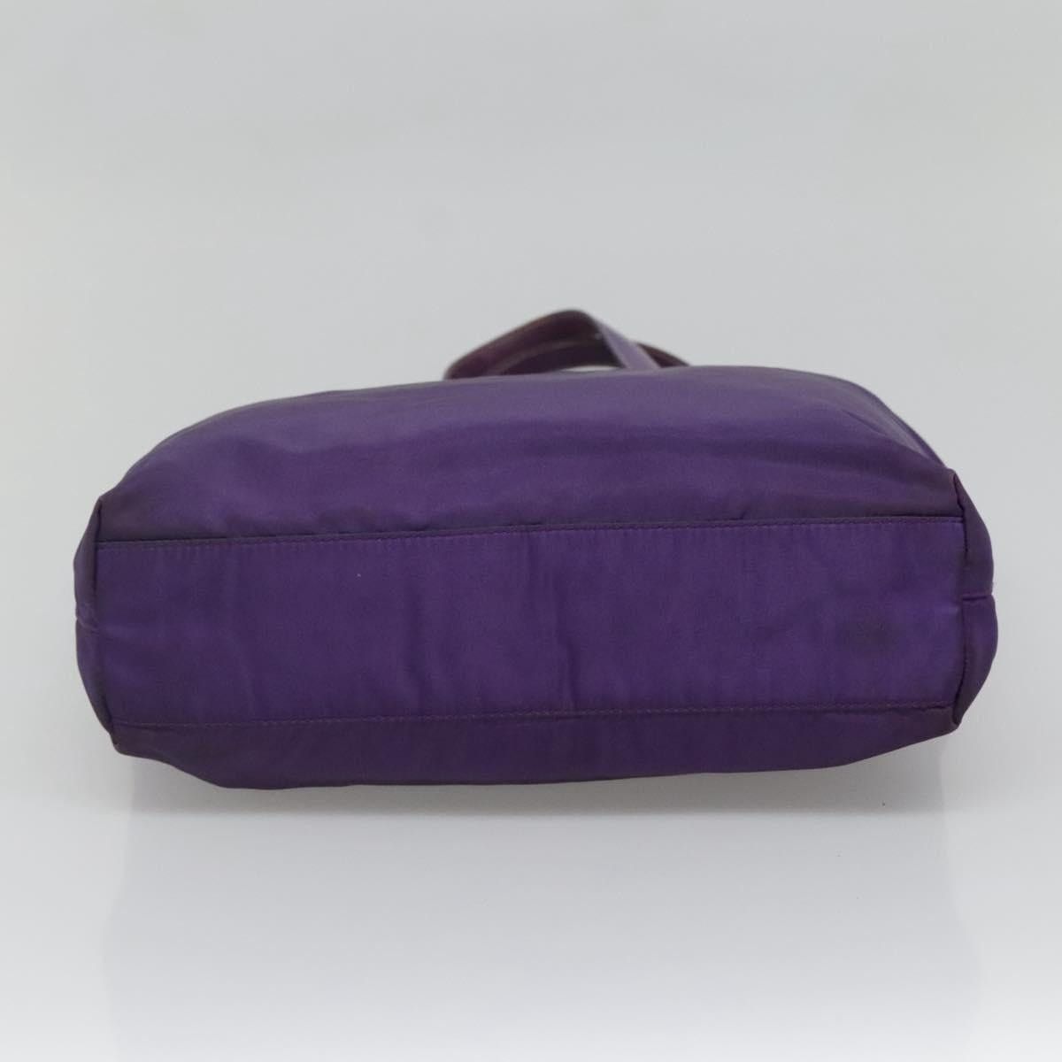 Prada PRADA Tote Bag Nylon Purple Silver Size ONE SIZE - 9 Thumbnail