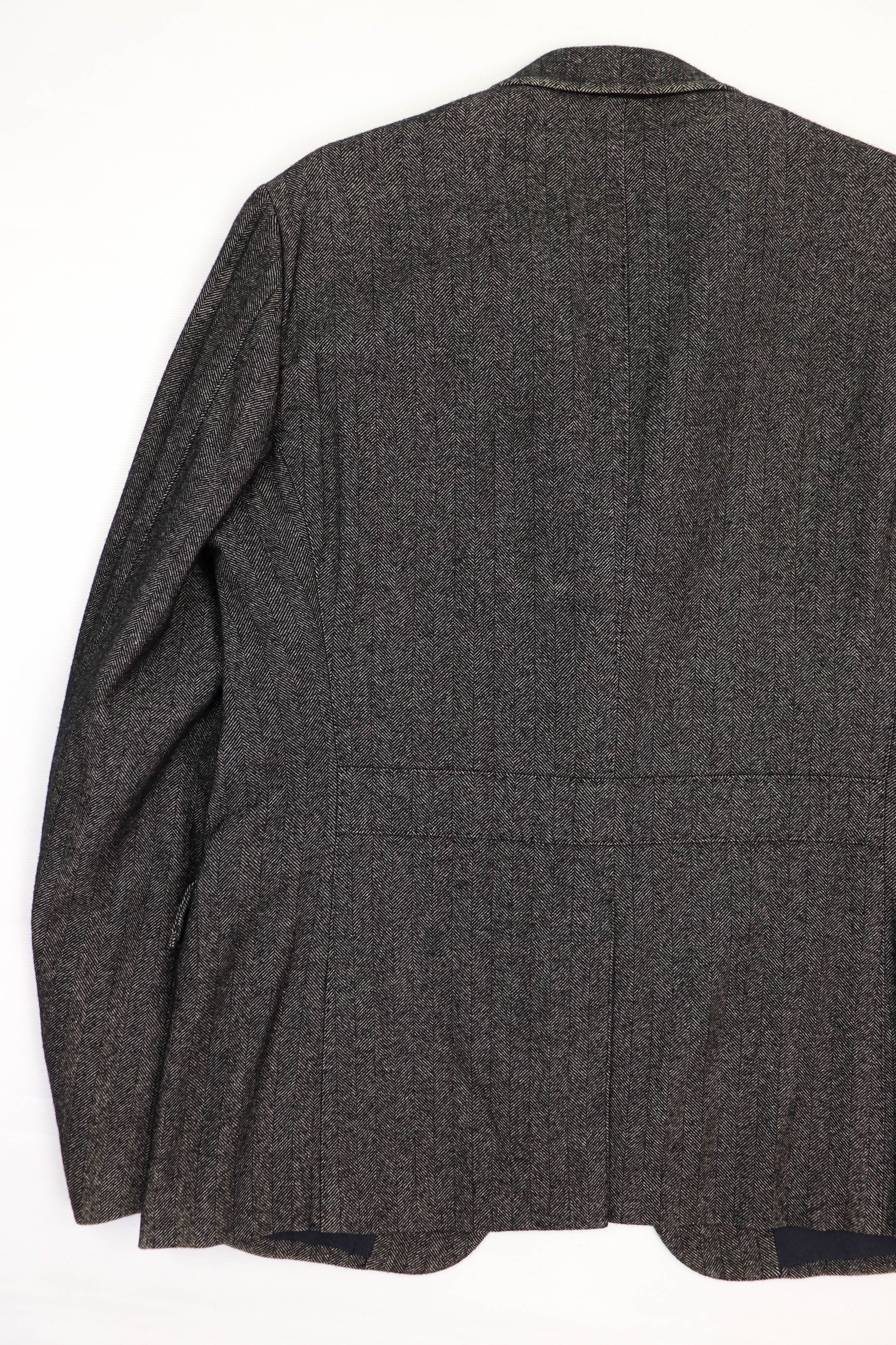 Corneliani Corneliani Trend Herringbone Wool Sport Coat Blazer Jacket Size US M / EU 48-50 / 2 - 12 Thumbnail