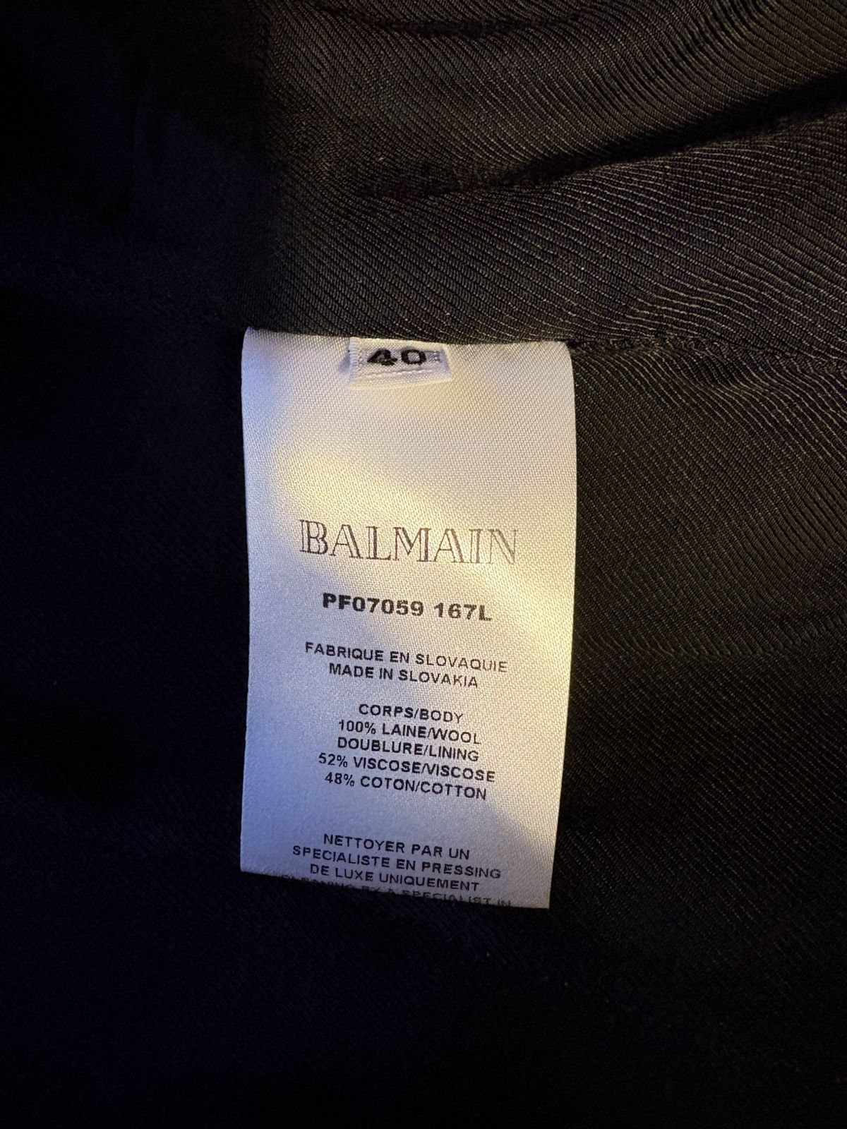 Balmain BALMAIN BLAZER 40 Size M / US 6-8 / IT 42-44 - 4 Thumbnail
