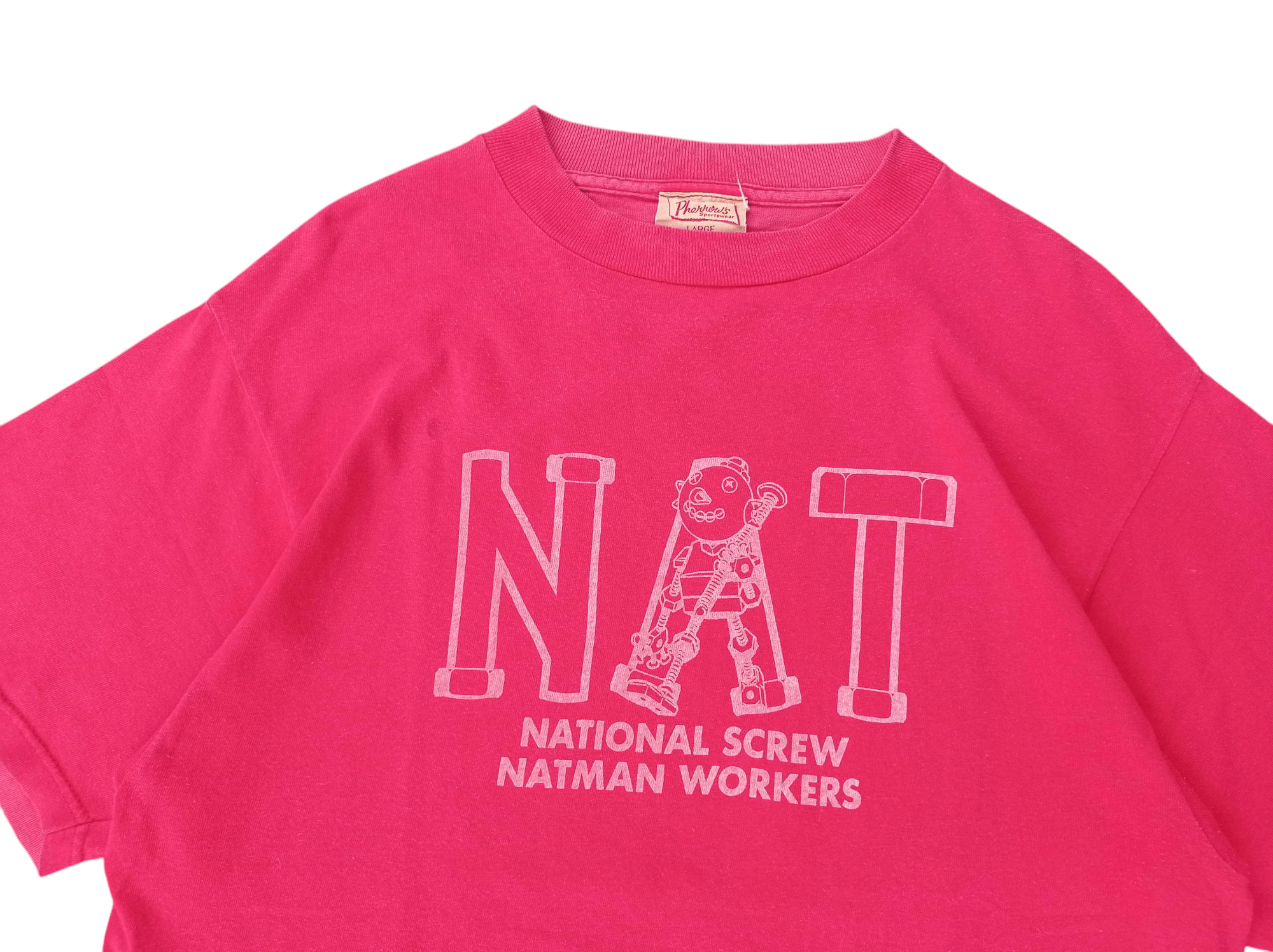 Pherrow's Vintage Pherrows natman tshirt Size US L / EU 52-54 / 3 - 2 Thumbnail