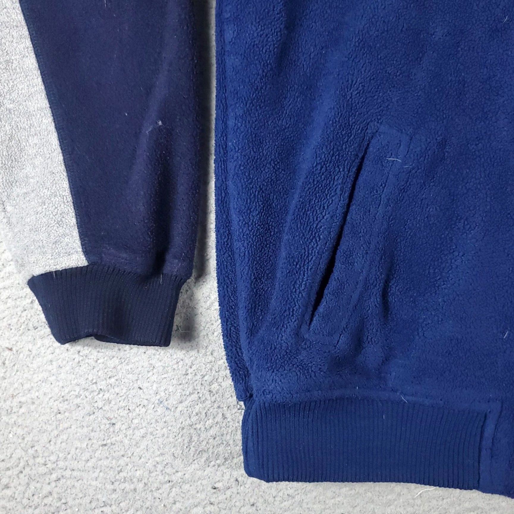 Nautica Nautica Nautica Sweater Mens Size XL Blue Fleece Outdoors Full Zip Up Sweatshirt Size US XL / EU 56 / 4 - 3 Thumbnail