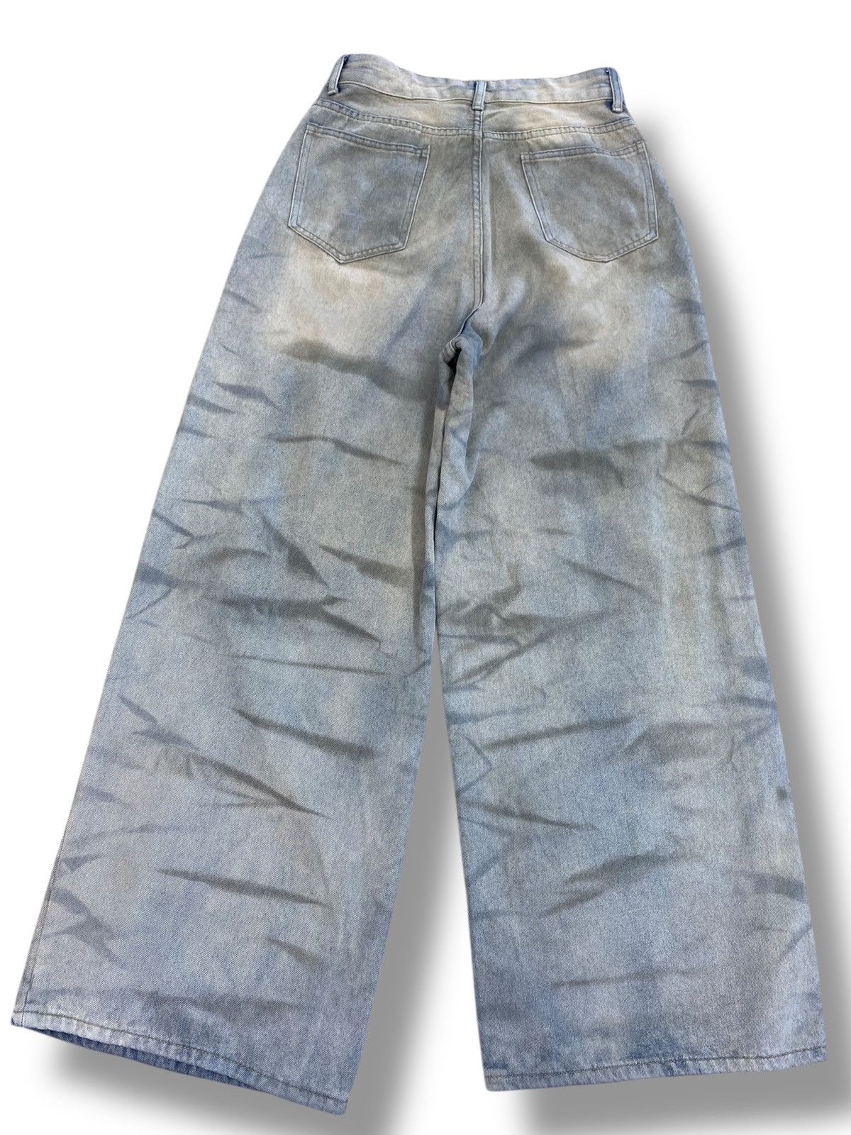 Japanese Brand Japanese Brand Dirty Dye Wash Style Baggy Jeans Size US 26 / EU 42 - 3 Thumbnail