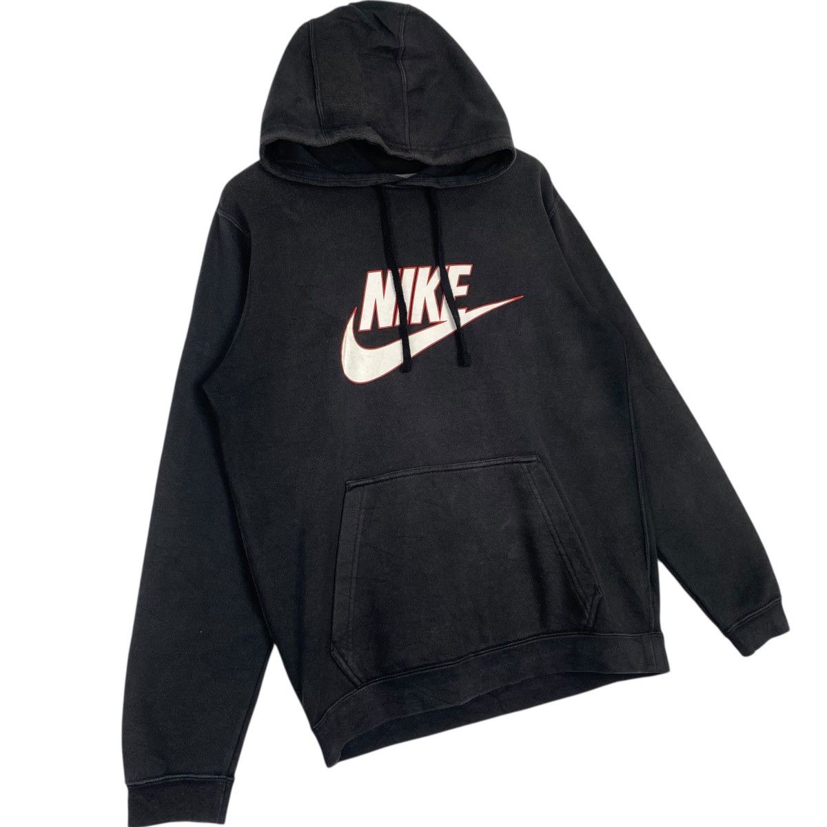 Other Vintage Nike Hoodie Sweater Big Logo Black Size L Size US L / EU 52-54 / 3 - 3 Thumbnail