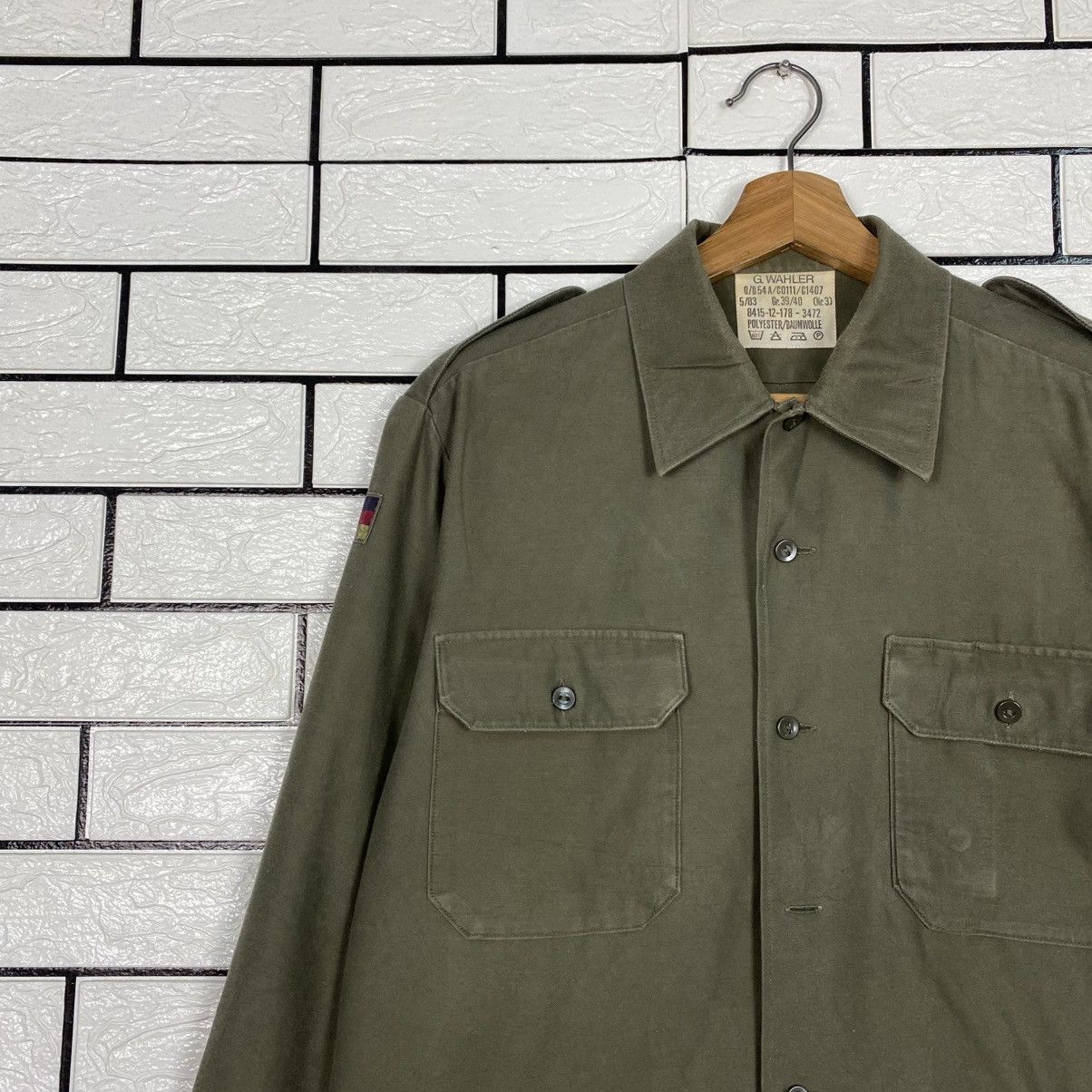 Vintage Vintage Chore Military Jacket Cargo Multi Pocket G. Wahler Size US M / EU 48-50 / 2 - 8 Thumbnail