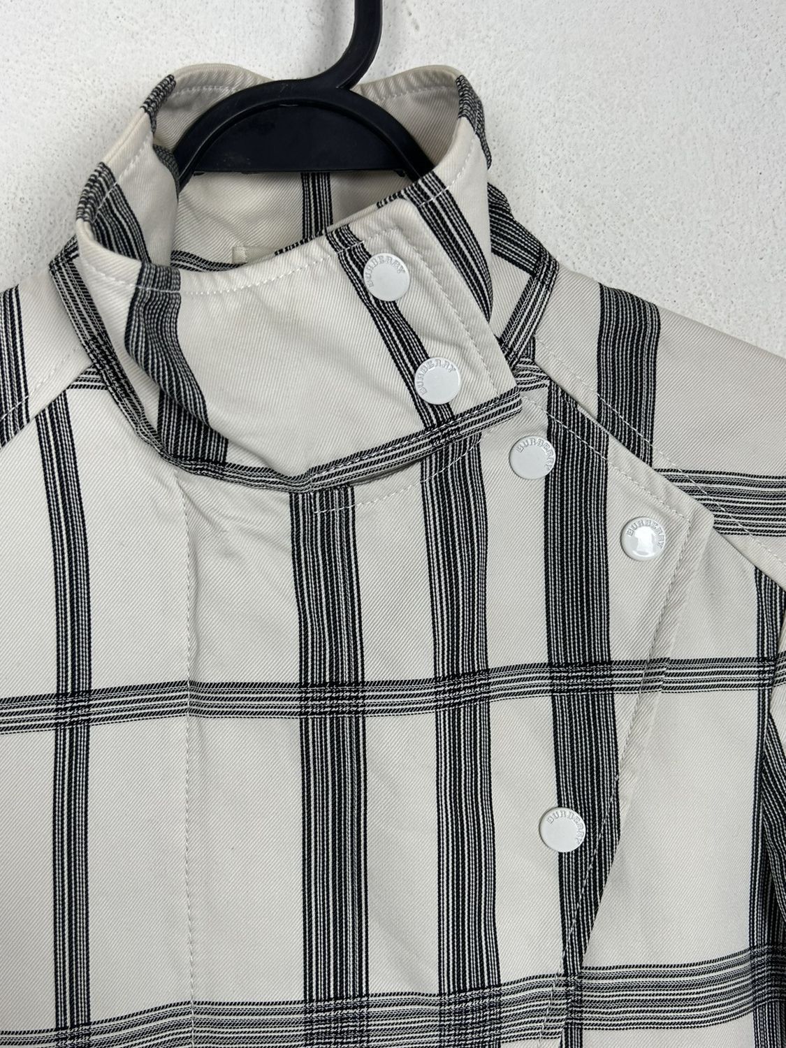 Burberry Burberry London Vintage Allover Check Trench Coat Size S / US 4 / IT 40 - 4 Thumbnail