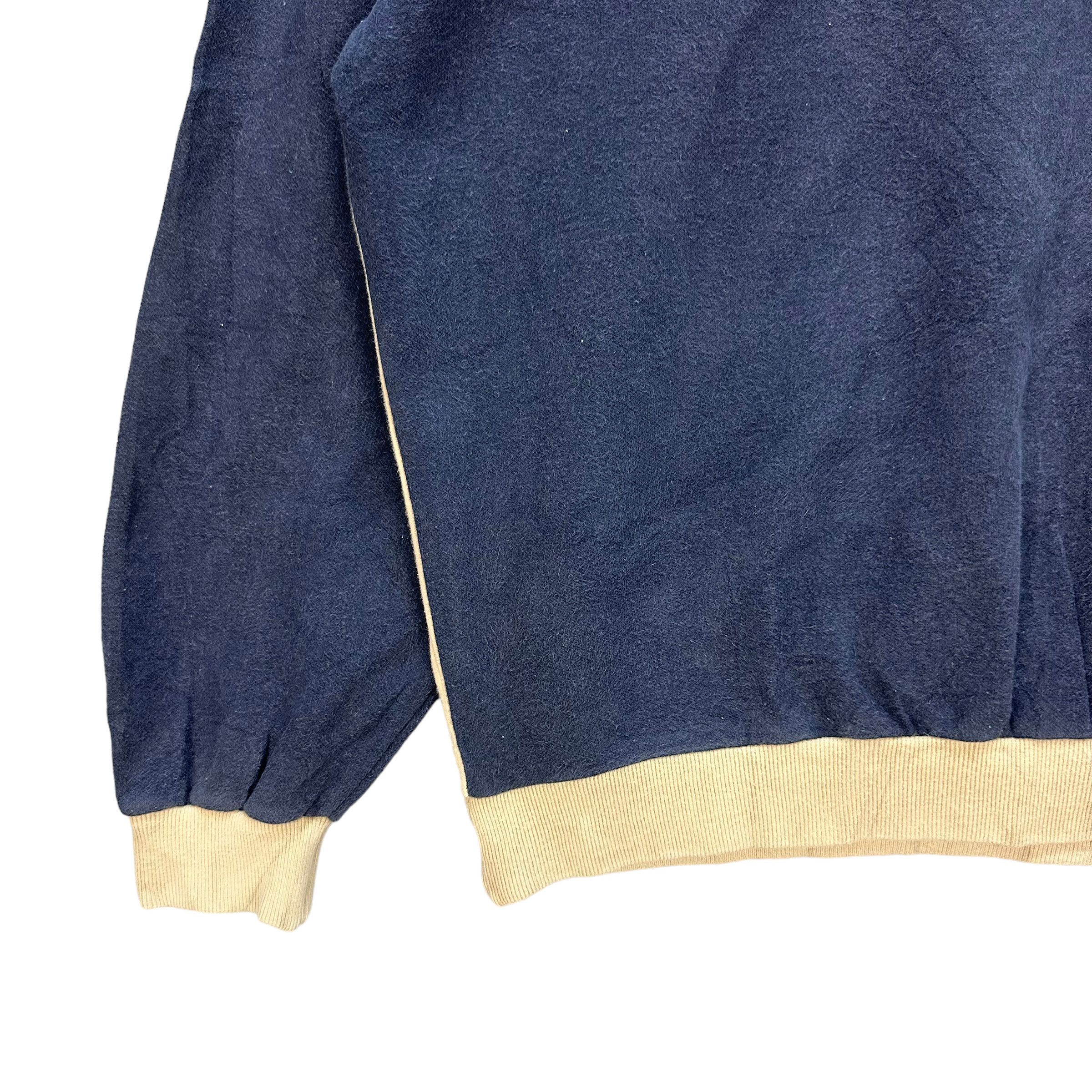 Japanese Brand STUDIO 0001 BY FERRE COLORBLOCK SWEATSHIRTS #7755-168 Size US L / EU 52-54 / 3 - 4 Thumbnail