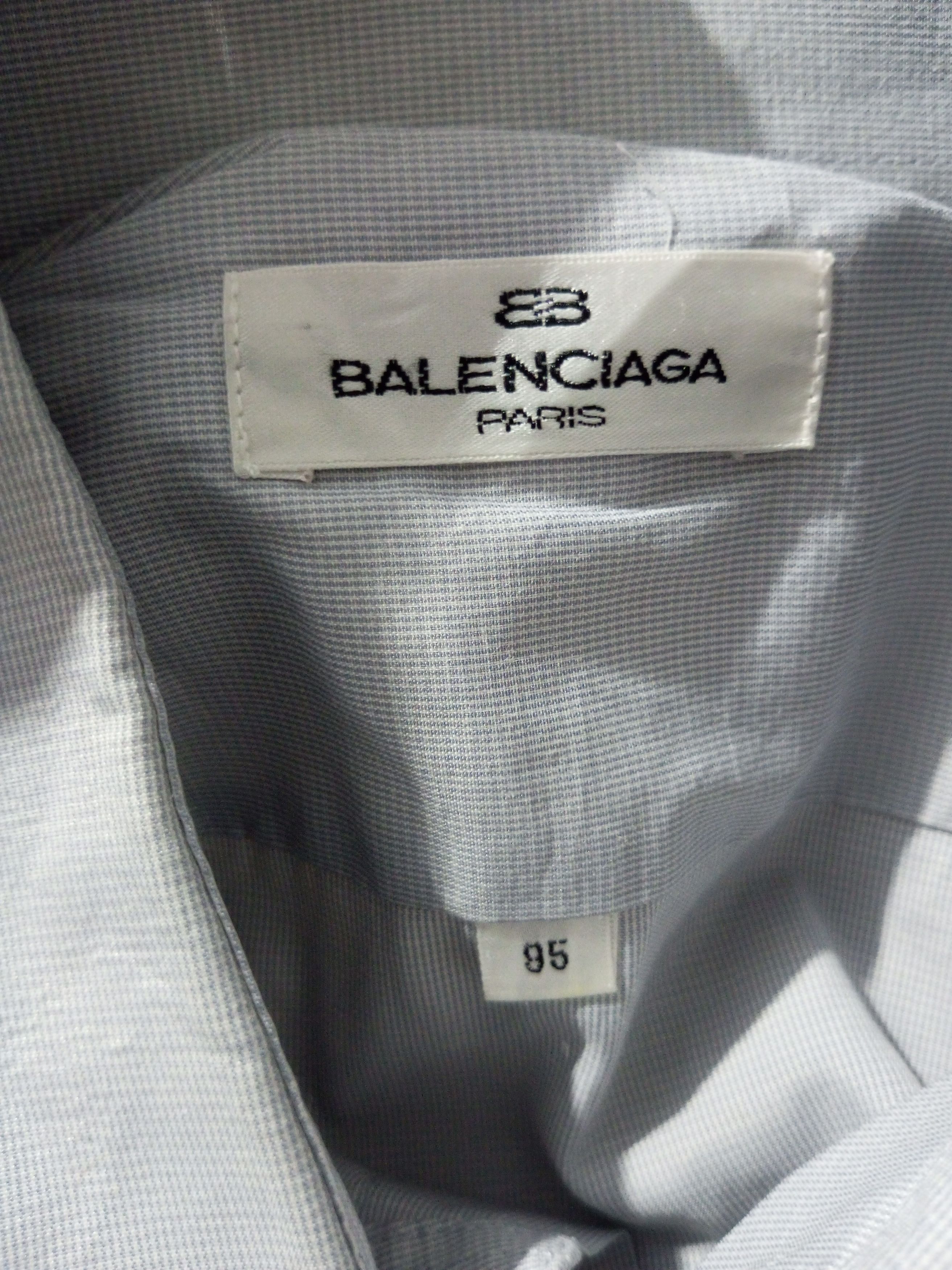 Balenciaga × Vintage Vintage Balenciaga button up shirt Size US M / EU 48-50 / 2 - 7 Thumbnail