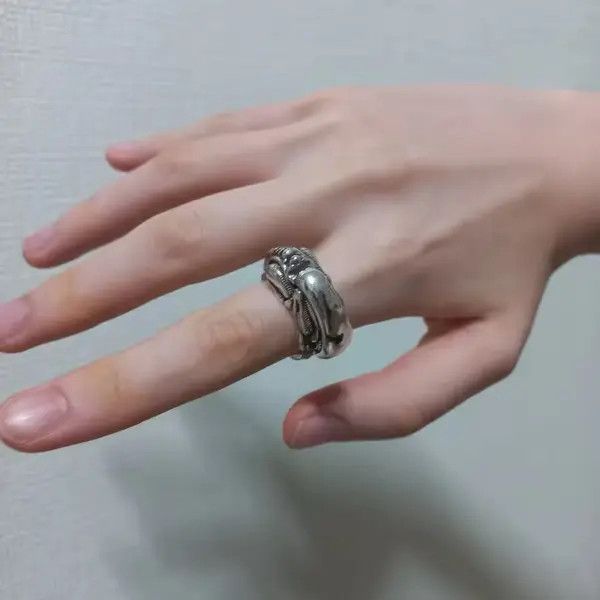 Jewelry Fukuoka x Asuka Alien Adjustable Ring Size ONE SIZE - 4 Thumbnail