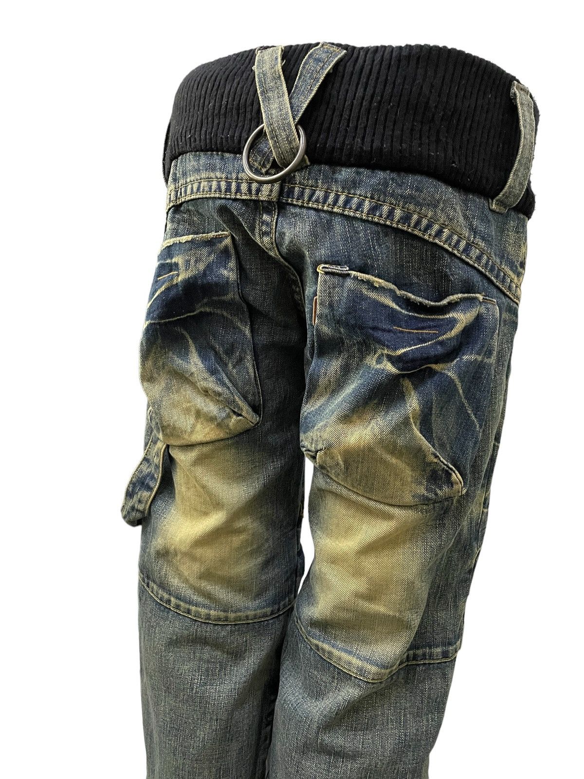 If Six Was Nine × Le Grande Bleu (L.G.B.) G.O.A LGB Junyawatanabe Style Tornado Carpenter Mud Jeans Size US 30 / EU 46 - 5 Thumbnail