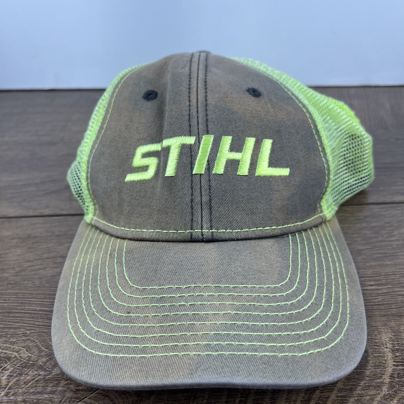 Other Stihl Hat STIHL Gray Hat Adjustable Adult Size Hat Gray Cap Size ONE SIZE - 2 Thumbnail