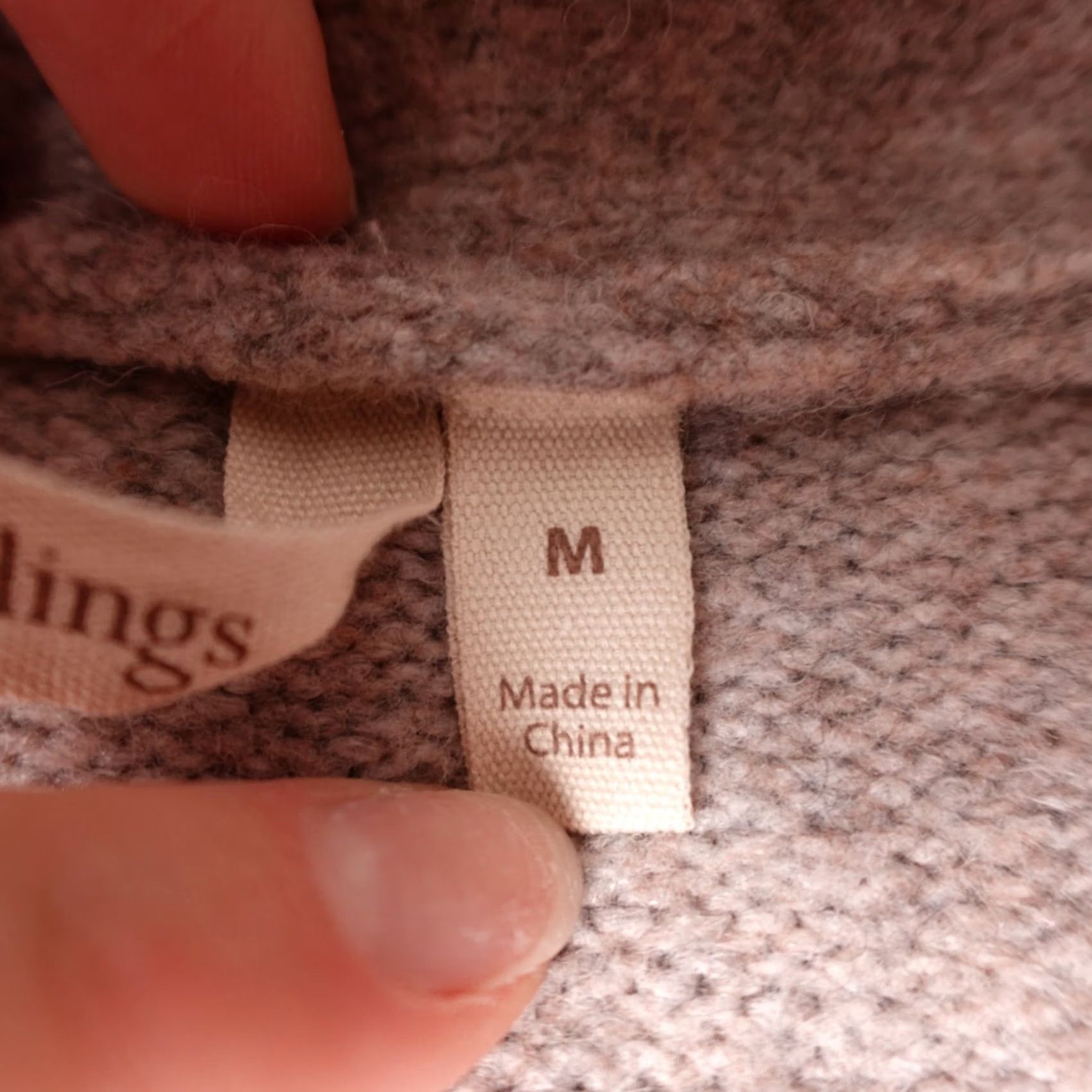 Soft Surroundings Soft Surroundings Meera Sweater Womens M Brown Collared V-Neck Pullover Size M / US 6-8 / IT 42-44 - 3 Thumbnail