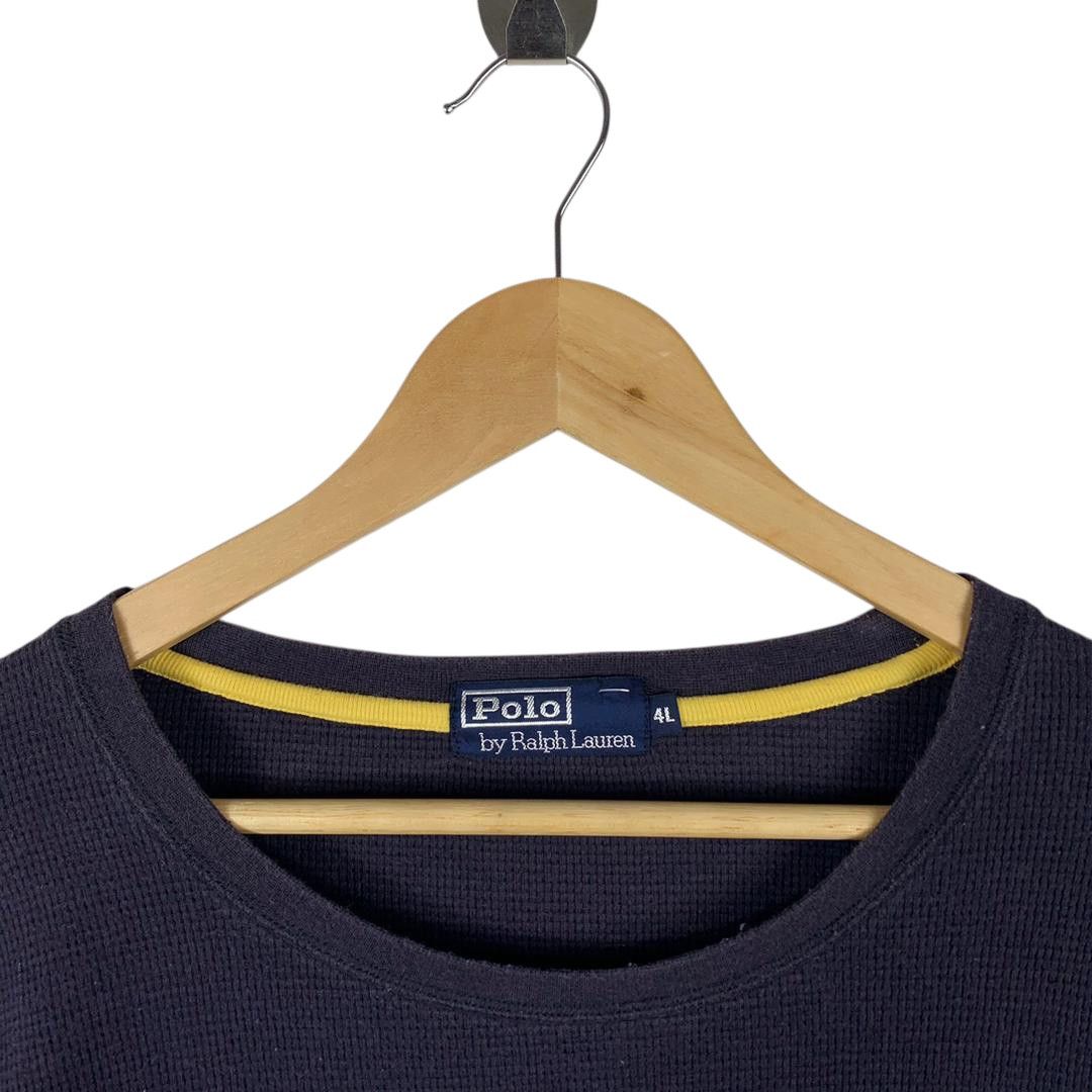 Polo Ralph Lauren Polo Ralph Lauren Waffle Knit Thermal Long Sleeve Shirt Size US XXL / EU 58 / 5 - 5 Thumbnail