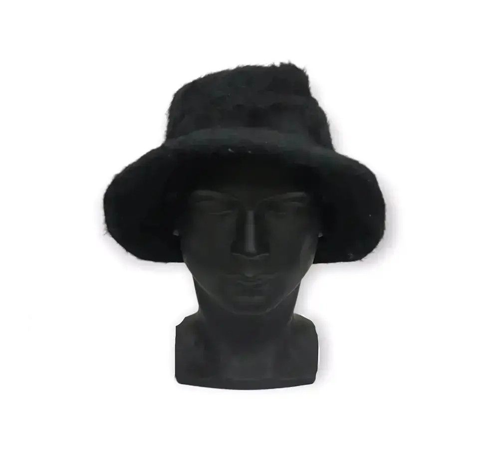 Japanese Brand × Kapital × Vintage Japanese Brand Fleece Plain Bucket Hat Size ONE SIZE - 1 Thumbnail