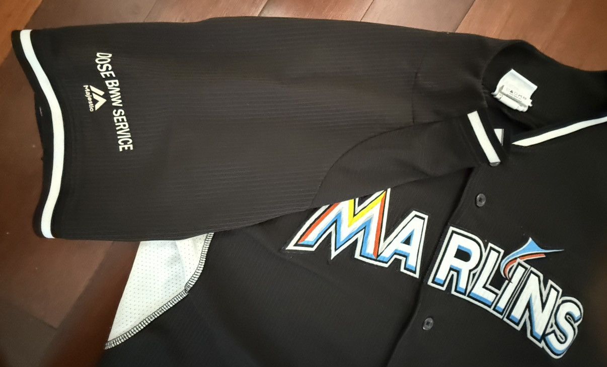 Majestic Marlins Stitched MLB Jersey Size US XL / EU 56 / 4 - 4 Thumbnail