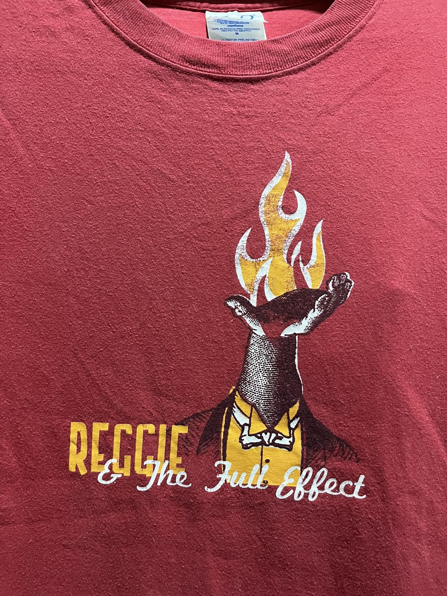 Band Tees Reggie and The Full Effect Post Hardcore Band Tee 00s Size US M / EU 48-50 / 2 - 2 Thumbnail
