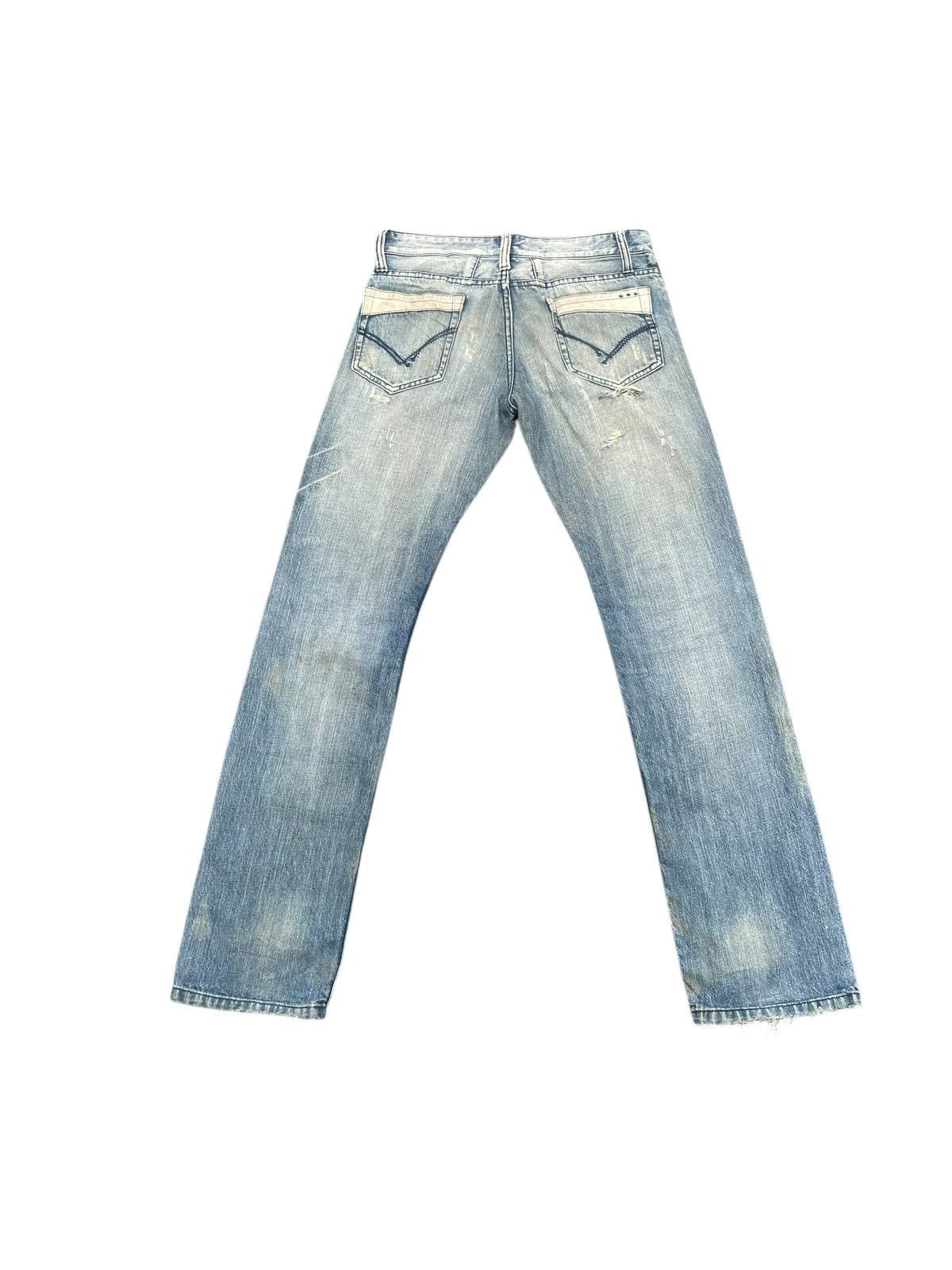 Japanese Brand Buona Giornata Distresed Denim Size US 32 / EU 48 - 9 Thumbnail