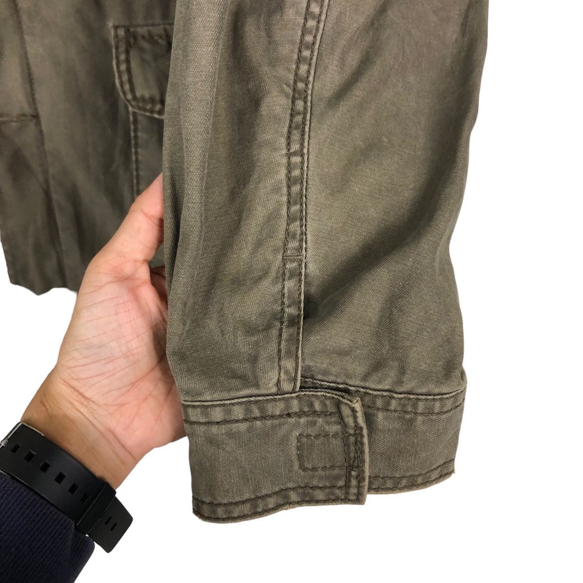 Hysteric Glamour 🔥Vtg Chore Cargo Biker Jacket Multi Pocket Allix Wear Size US L / EU 52-54 / 3 - 15 Thumbnail