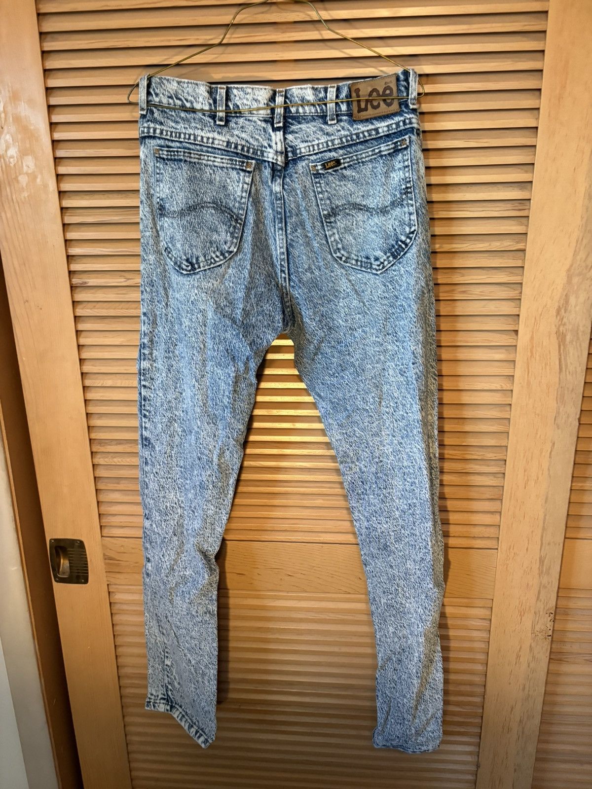 Lee × Vintage Lee Acid Wash Jeans Size US 29 - 2 Thumbnail