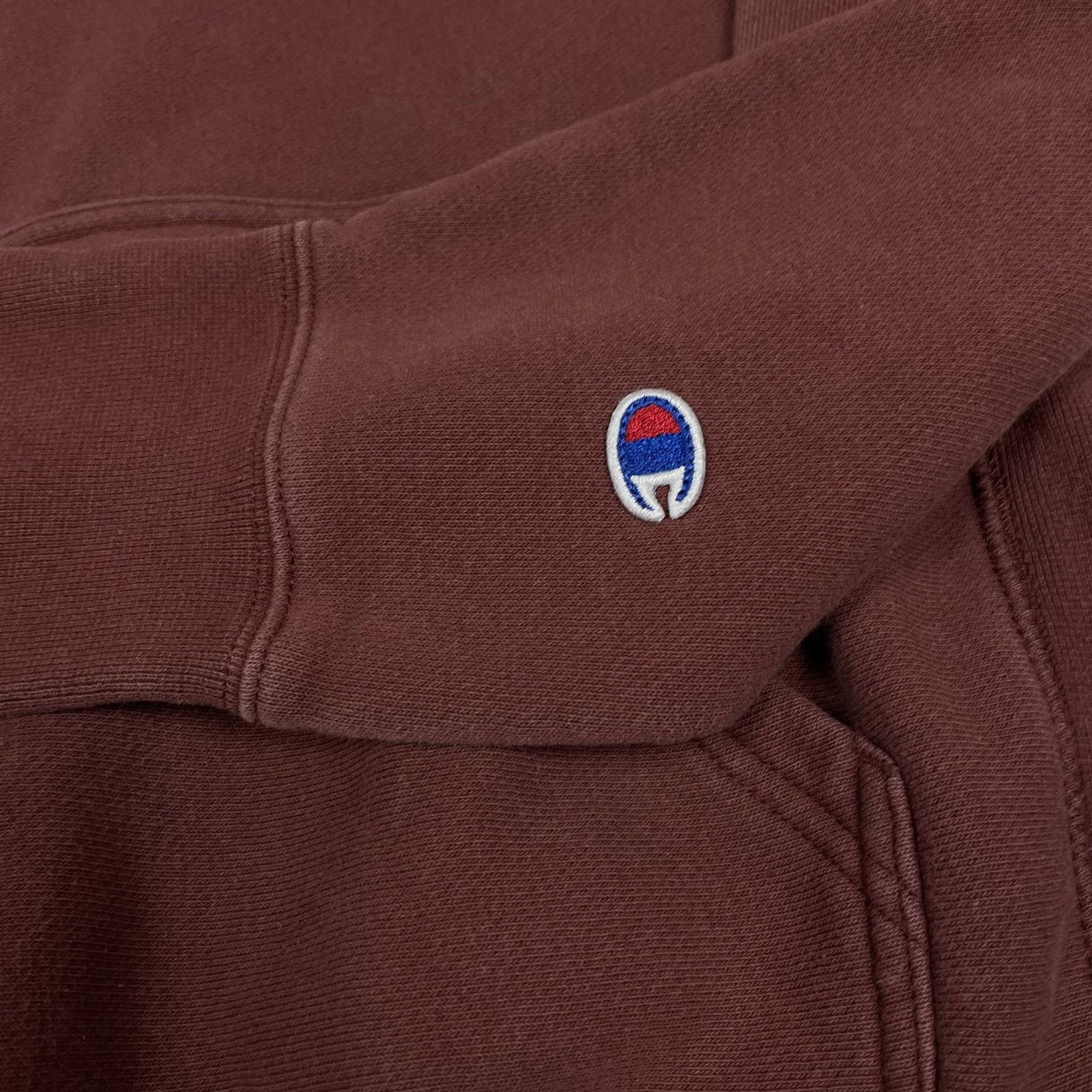 Champion Champion Reverse Weave Men's Burgundy Cotton Hoodie Medium Size US M / EU 48-50 / 2 - 4 Thumbnail
