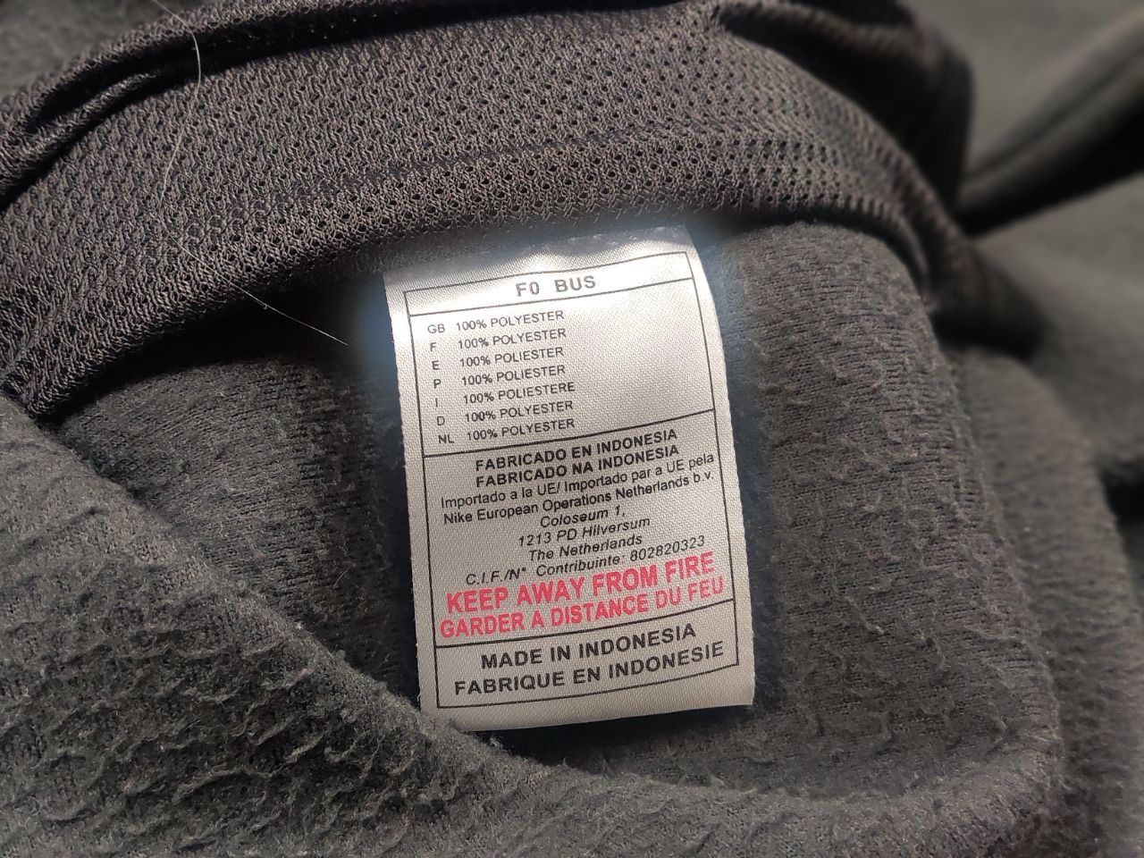 Nike Vintage Nike ninja Spell Out Logo 1/4 Zip Fleece Pullover Size US S / EU 44-46 / 1 - 19 Thumbnail