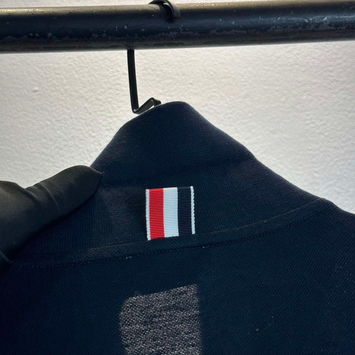 Japanese Brand × Thom Browne THOM BROWNE STRIPED POLO SHIRT Size US L / EU 52-54 / 3 - 9 Thumbnail