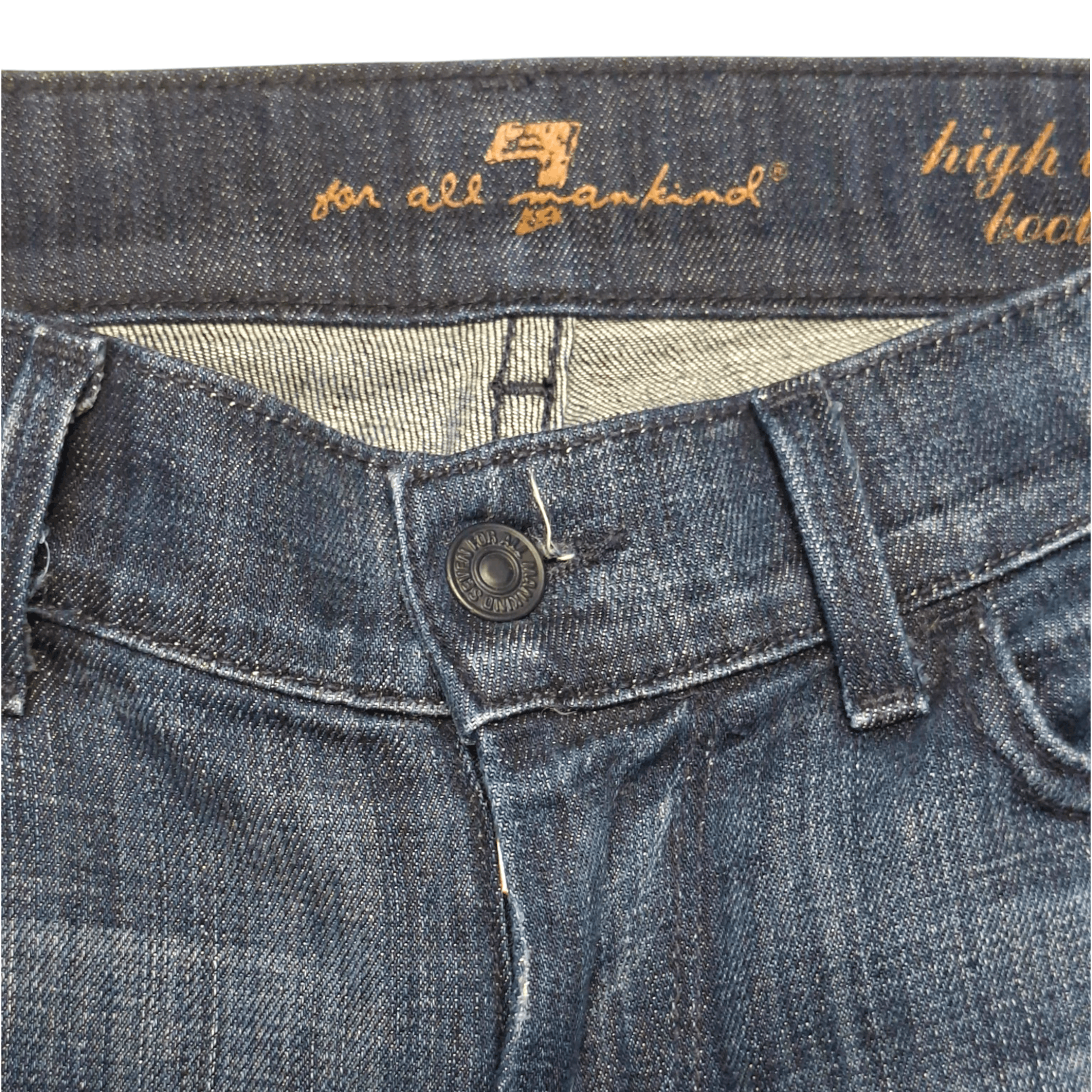 7 For All Mankind 7 For All Mankind High Waist Bootcut Jeans Size 26" Size 26" / US 2 / IT 38 - 3 Thumbnail