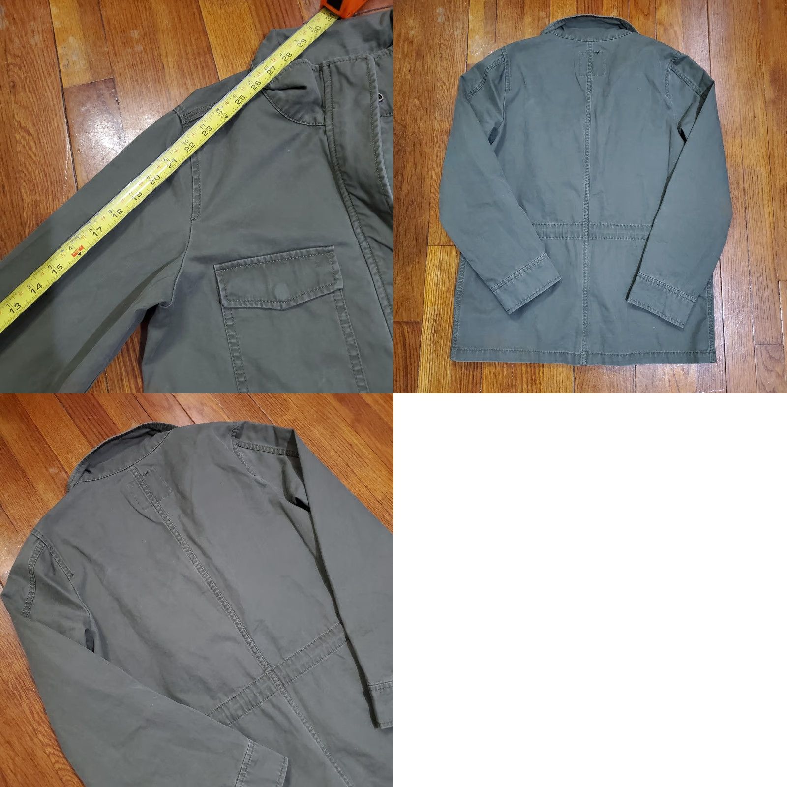 Madewell **Madewell Womens XS Green Military Jacket Full Zip Pockets** User: **Madewell Womens XS Green Full Zip Military Jacket Pockets** Size XS / US 0-2 / IT 36-38 - 8 Thumbnail