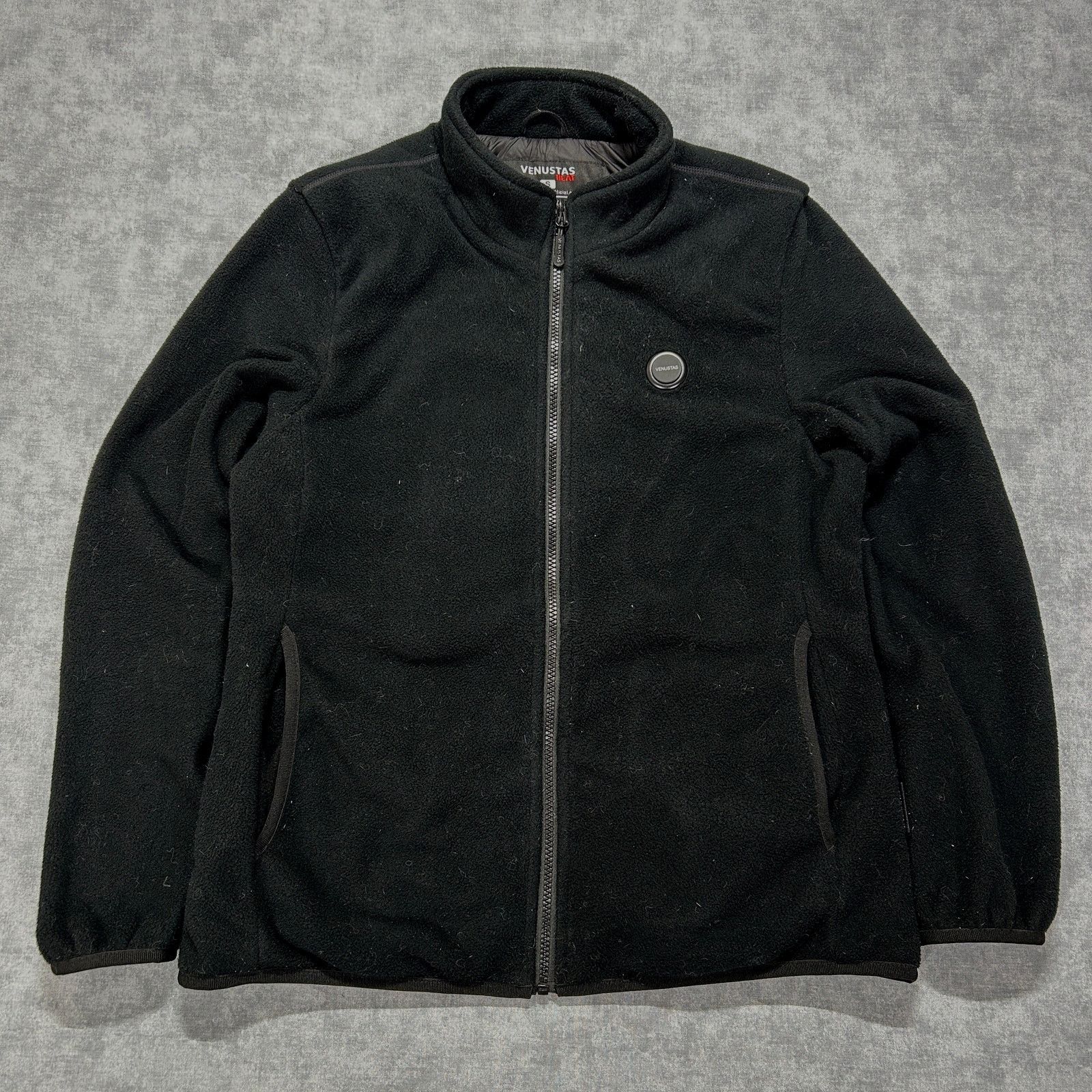 Other Venustas Heated black fleece jacket battery powered womens S Size S / US 4 / IT 40 - 1 Thumbnail