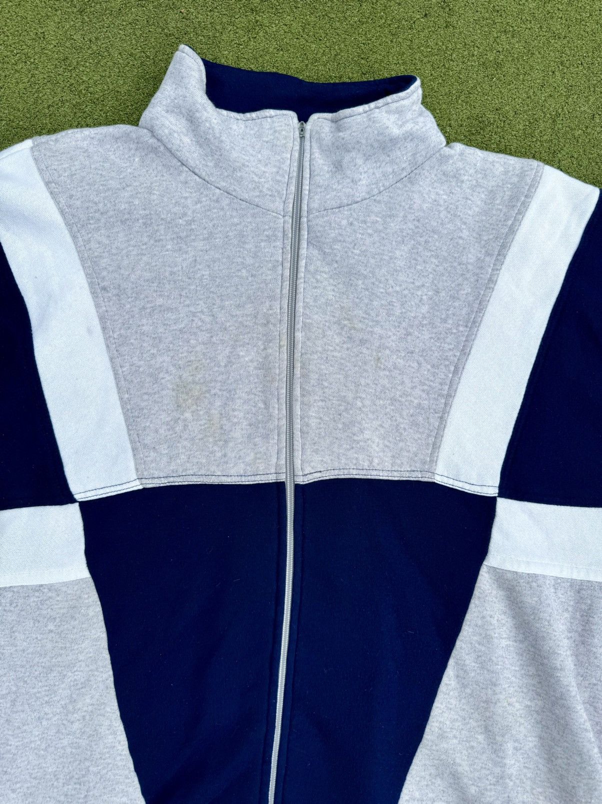 Spalding × Vintage Vintage 90’s Spalding Retro Sweater Sweatshirt Track Jacket Size US XL / EU 56 / 4 - 2 Thumbnail