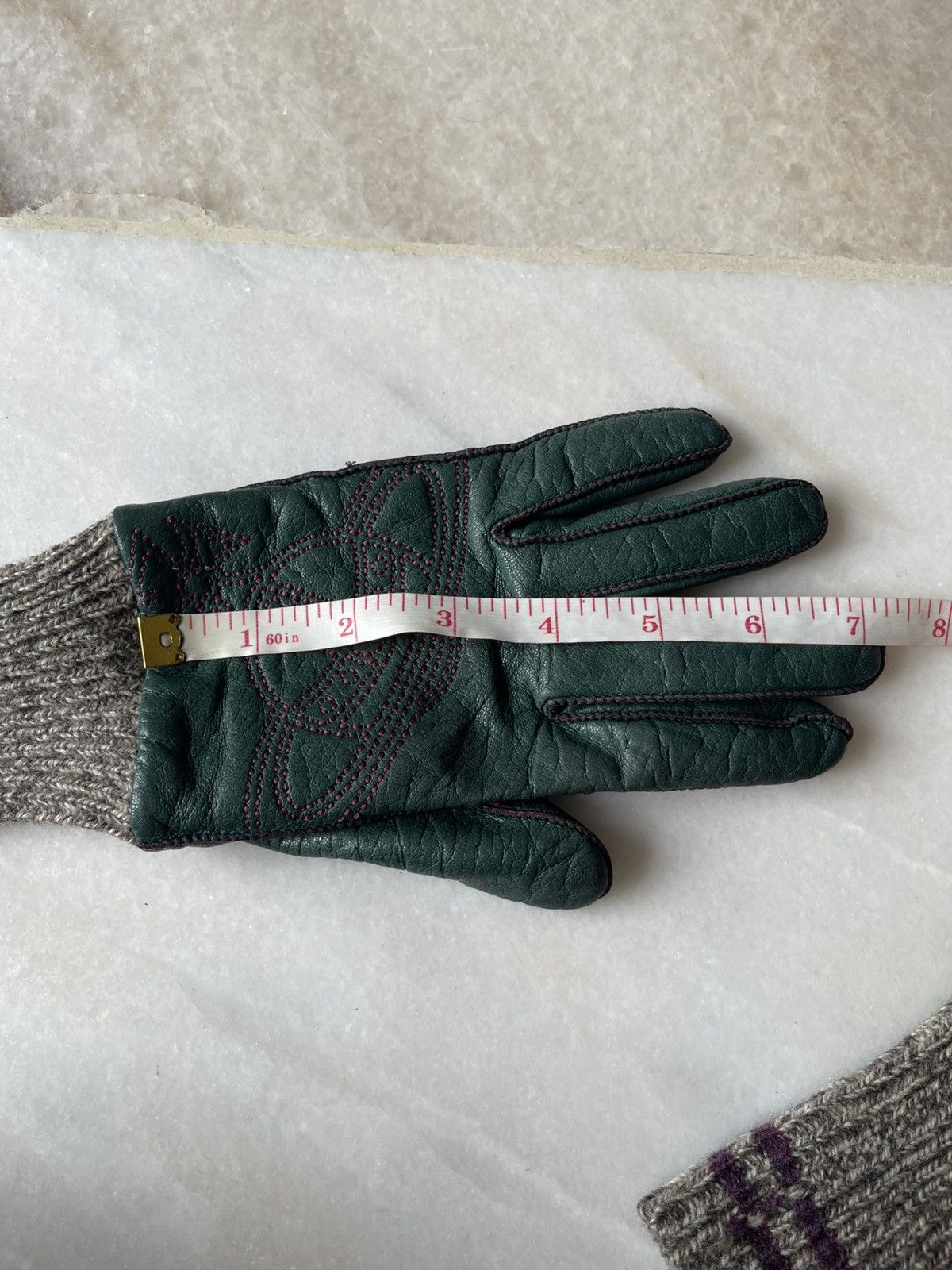 Vivienne Westwood Vintage Vivienne Westwood Leather Glove Big Orb Size ONE SIZE - 14 Thumbnail
