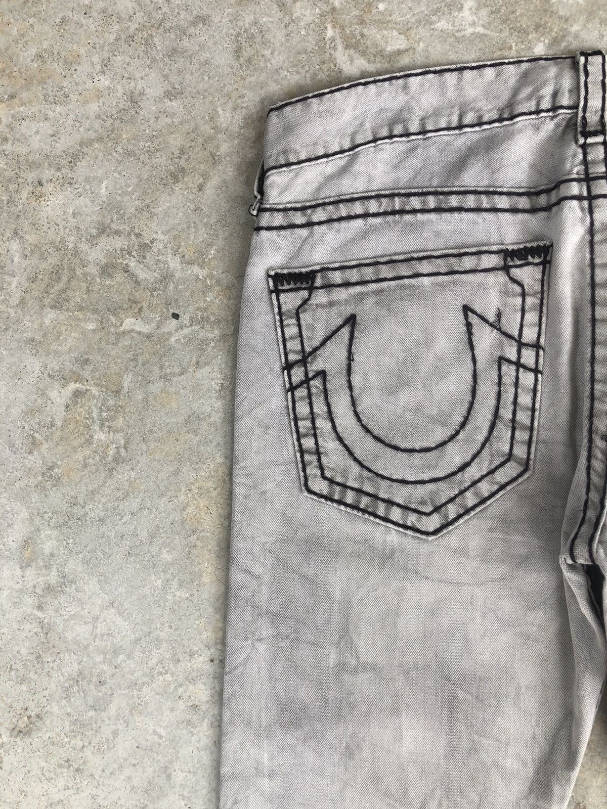 True Religion Vintage True Religion Rocco Super T Distressed Jeans Size US 36 / EU 52 - 9 Thumbnail