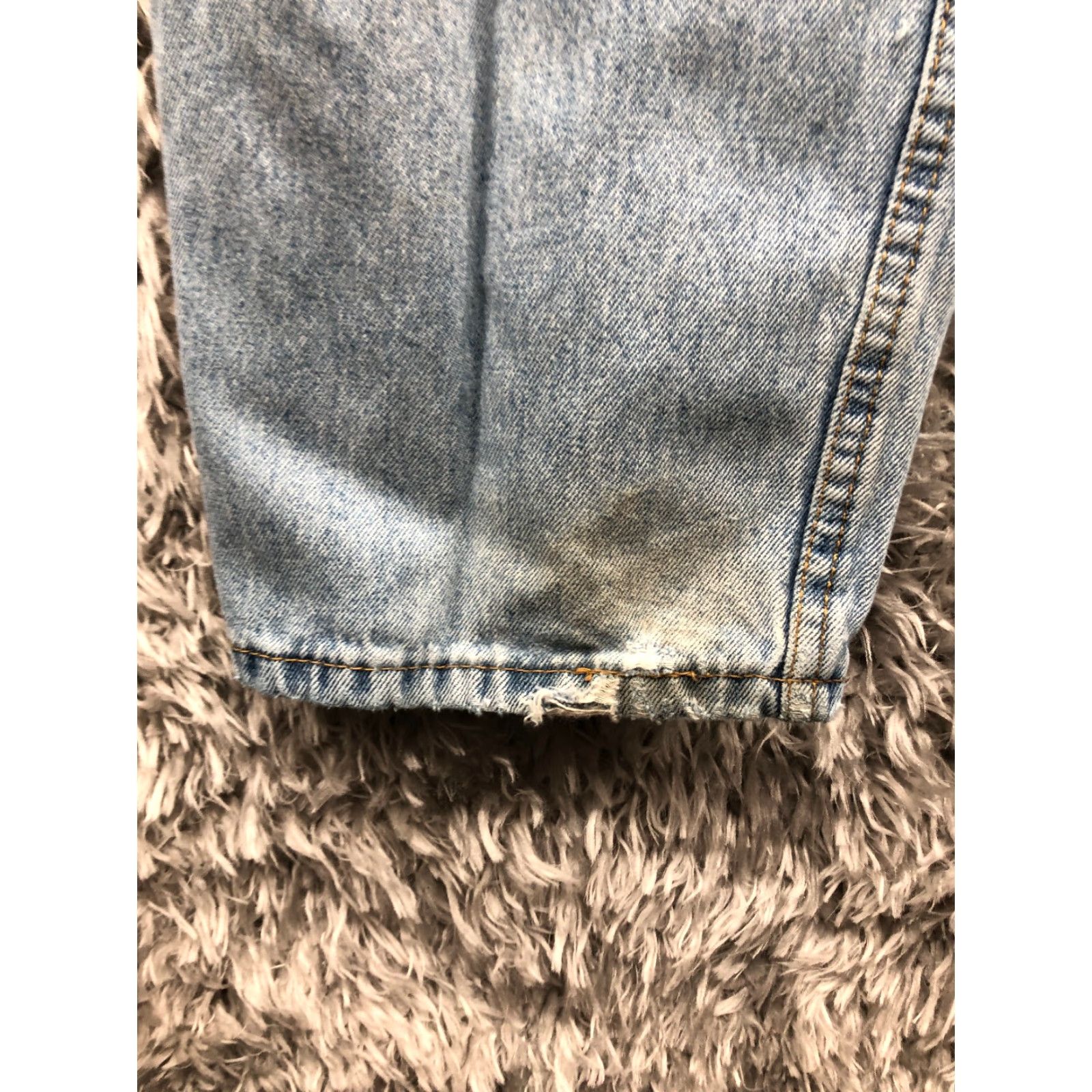 Levi's Levi's 550 Jeans 36x30 Mens Mid Rise Straight Leg Dark Wash Blue Denim Mens Jeans Straight Leg Levi's 550 36x30 Dark Wash Blue Denim Vintage? No Size US 36 / EU 52 - 7 Thumbnail