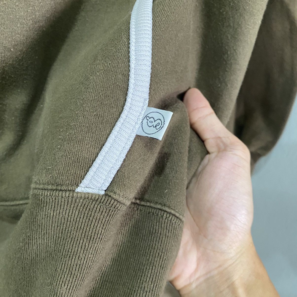Good Enough GOODENOUGH 2002 Archive Logo Piping Hoodie Brown GDEH Size US M / EU 48-50 / 2 - 9 Thumbnail