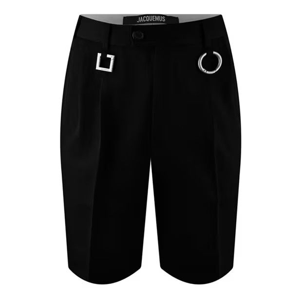 image of Jacquemus O1G2R1Mq0524 Shorts In Black, Men's (Size 30)