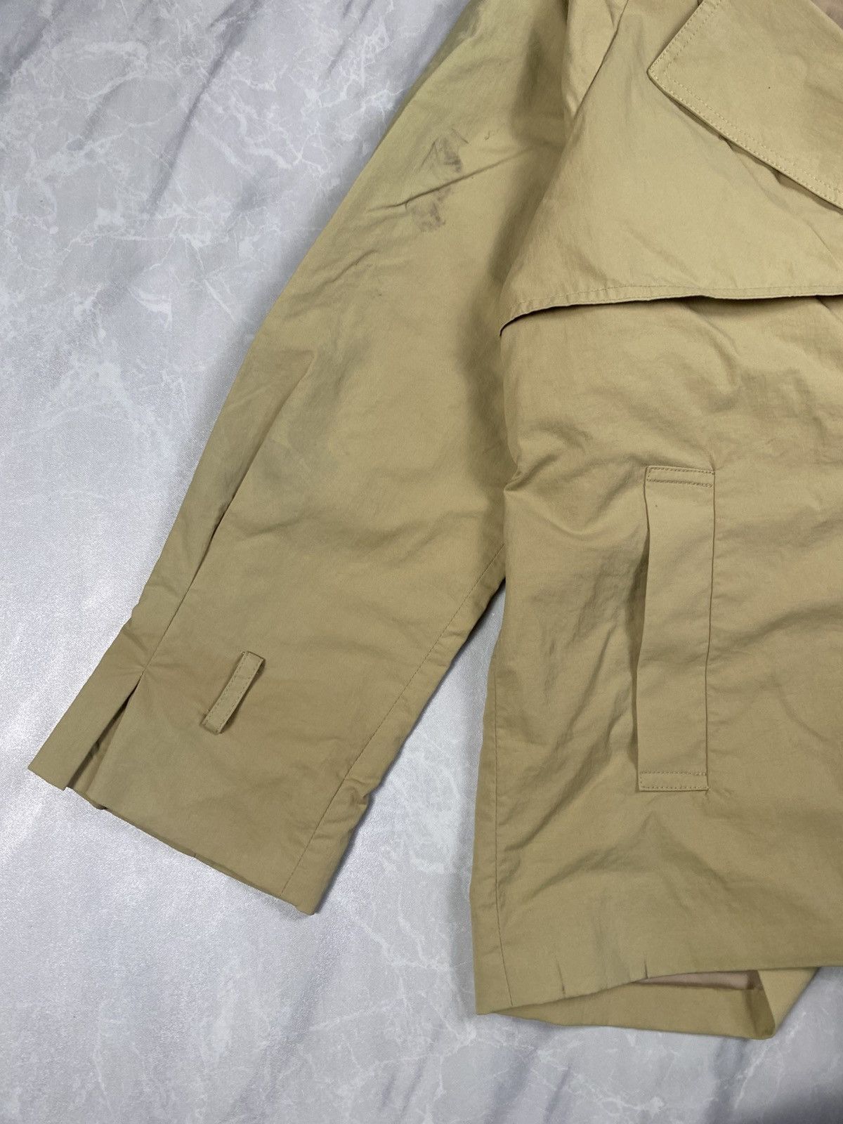 Japanese Brand Maison de_Roem Light Cropped Trench Coat Size M / US 6-8 / IT 42-44 - 3 Thumbnail