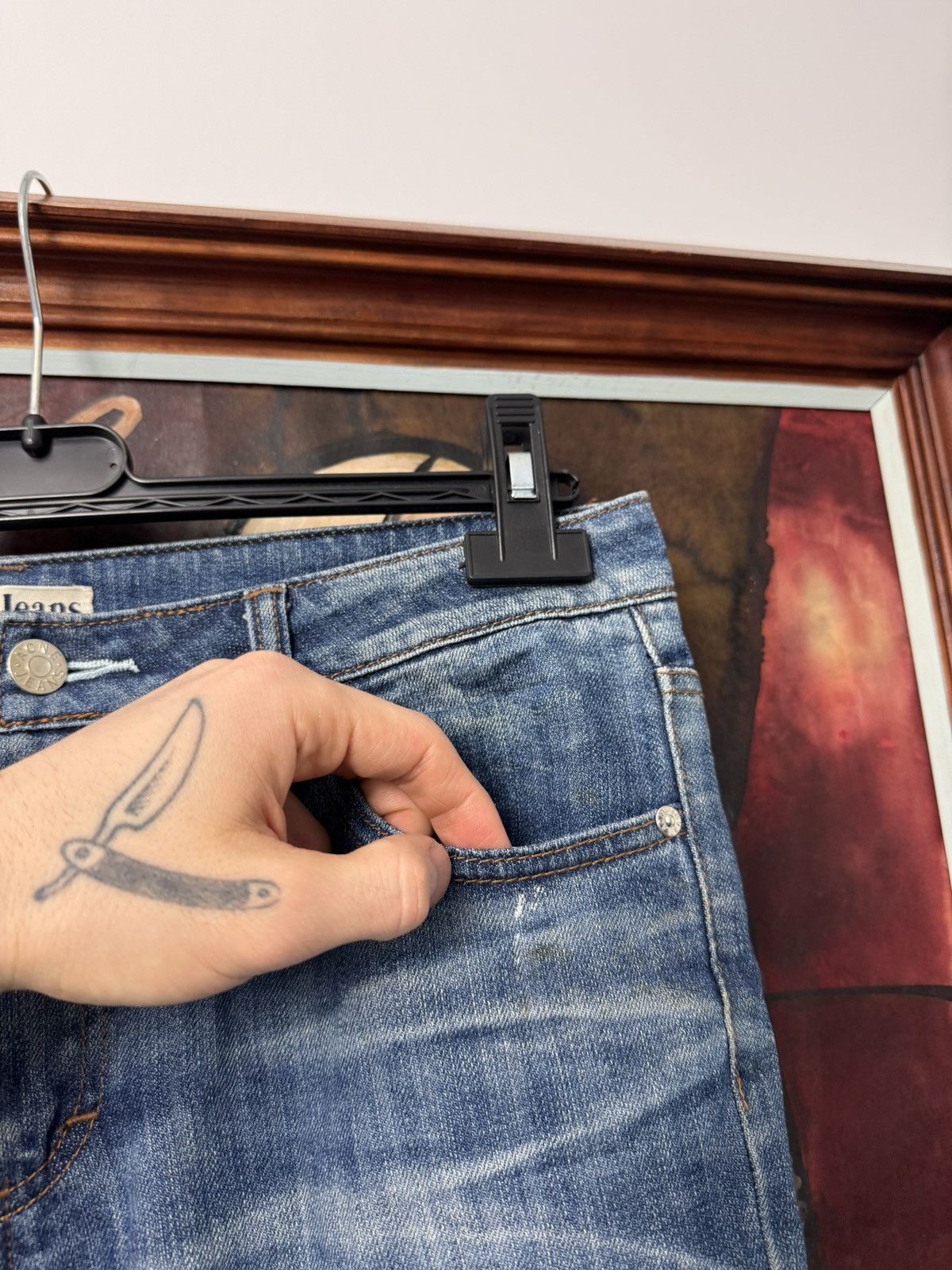 Acne Studios Acne Studios Jeans Slim Fit Denim Pant Rock Casual Luxury Size US 31 - 6 Thumbnail