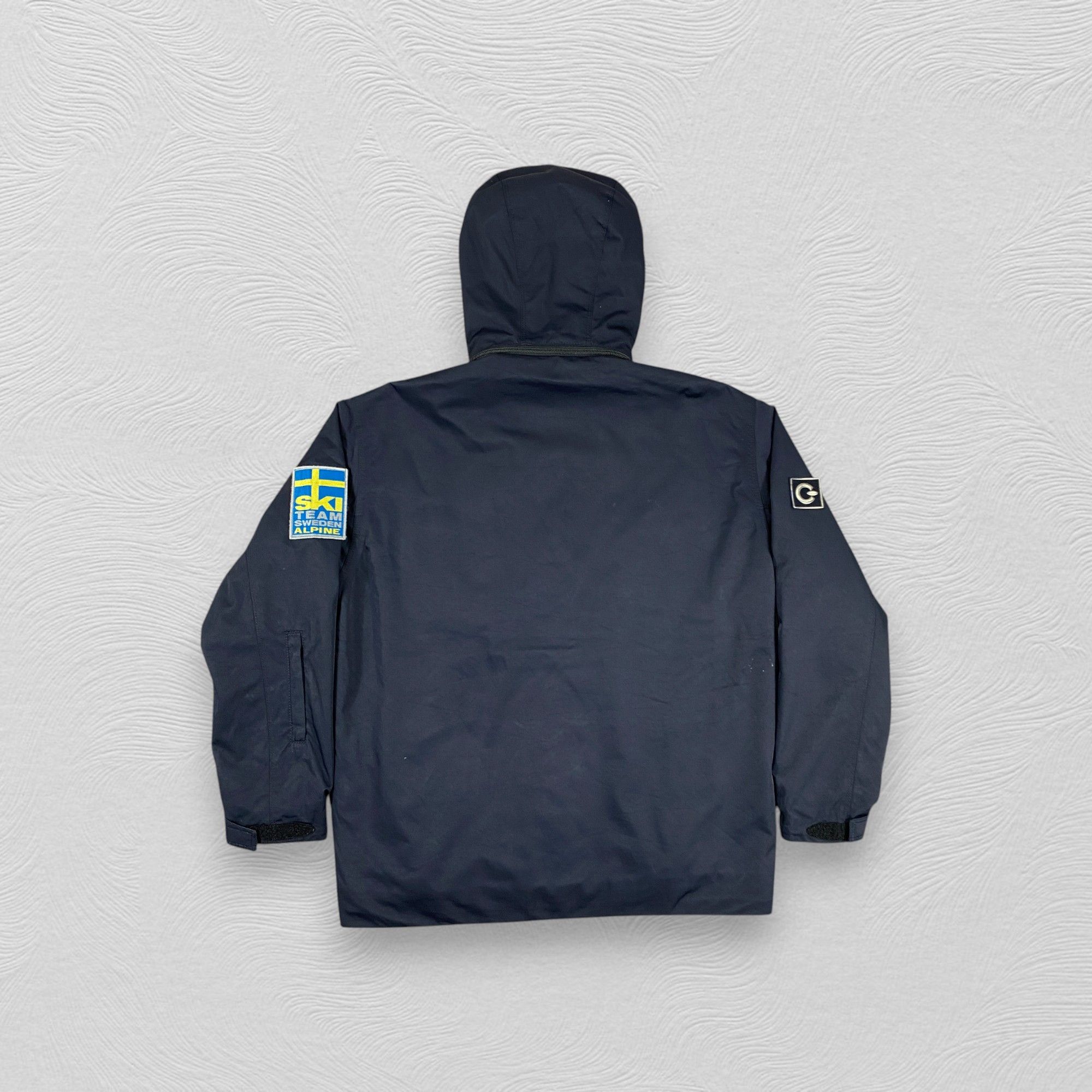 Japanese Brand Vintage Goldwin Ski Team Medium Puffer Jacket- J370 Size US M / EU 48-50 / 2 - 2 Thumbnail