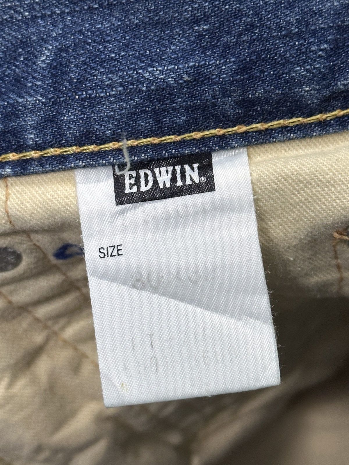 If Six Was Nine 💥Edwin Japan💥 Japanese brand Edwin Red Tab 💥 Size US 33 - 8 Thumbnail
