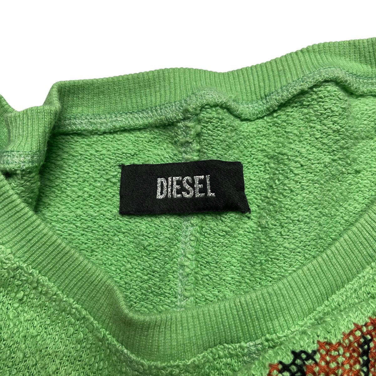 Diesel × Vintage ITALIAN DESIGNER DIESEL KNITWEAR SWEATSHIRT Size L / US 10 / IT 46 - 4 Thumbnail