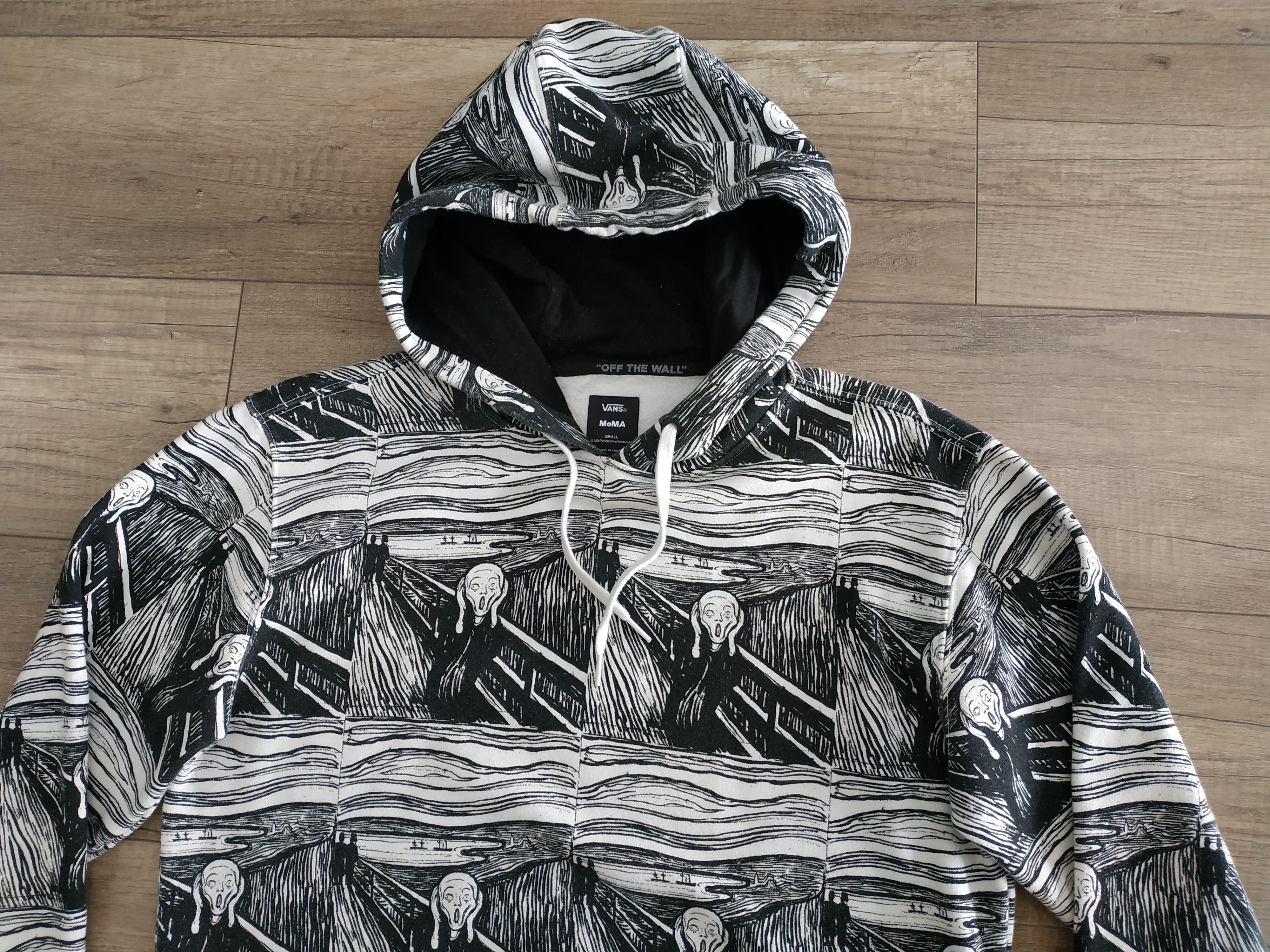 Vans Vans x MoMA Munch The Scream Men's Hoodie, s. SMALL, fit. M Size US M / EU 48-50 / 2 - 6 Thumbnail