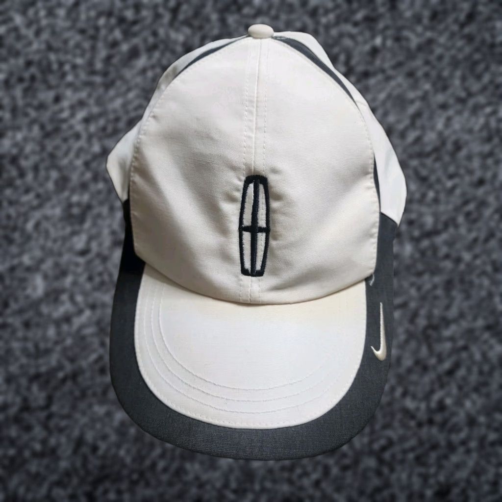 Nike Nike Baseball Cap Men One Size White Stained Lightweight Mens Size ONE SIZE - 1 Thumbnail