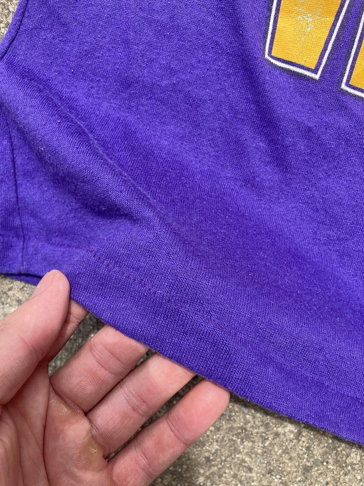 NFL × Vintage 90s Minnesota Vikings single stitch tee Size US L / EU 52-54 / 3 - 7 Thumbnail