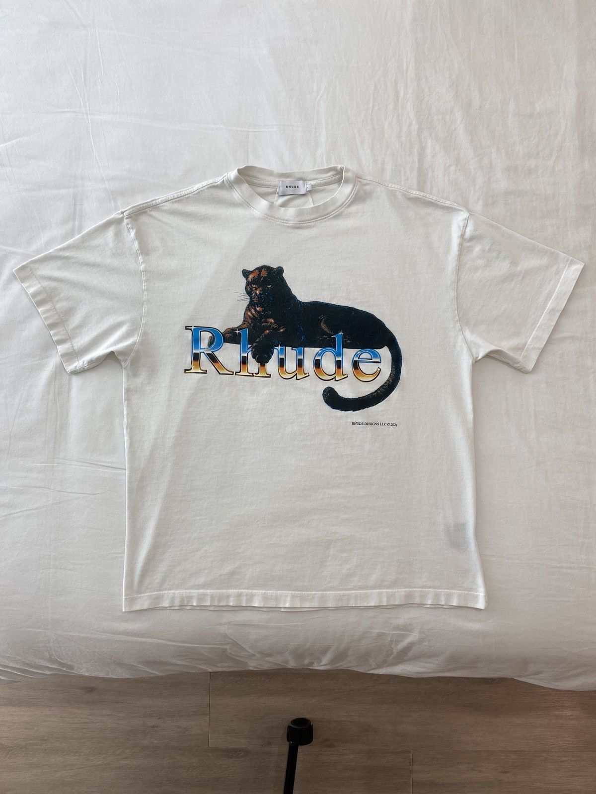 Rhude Rhude Panther Leopard Logo Tee Size US L / EU 52-54 / 3 - 1 Thumbnail