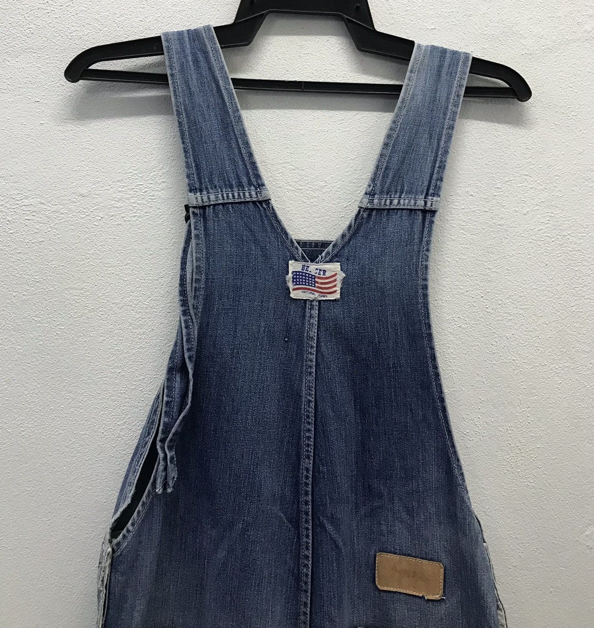 Japanese Brand × Vintage Vintage Bencer Natural Jeans Overalls Size US 33 - 4 Thumbnail