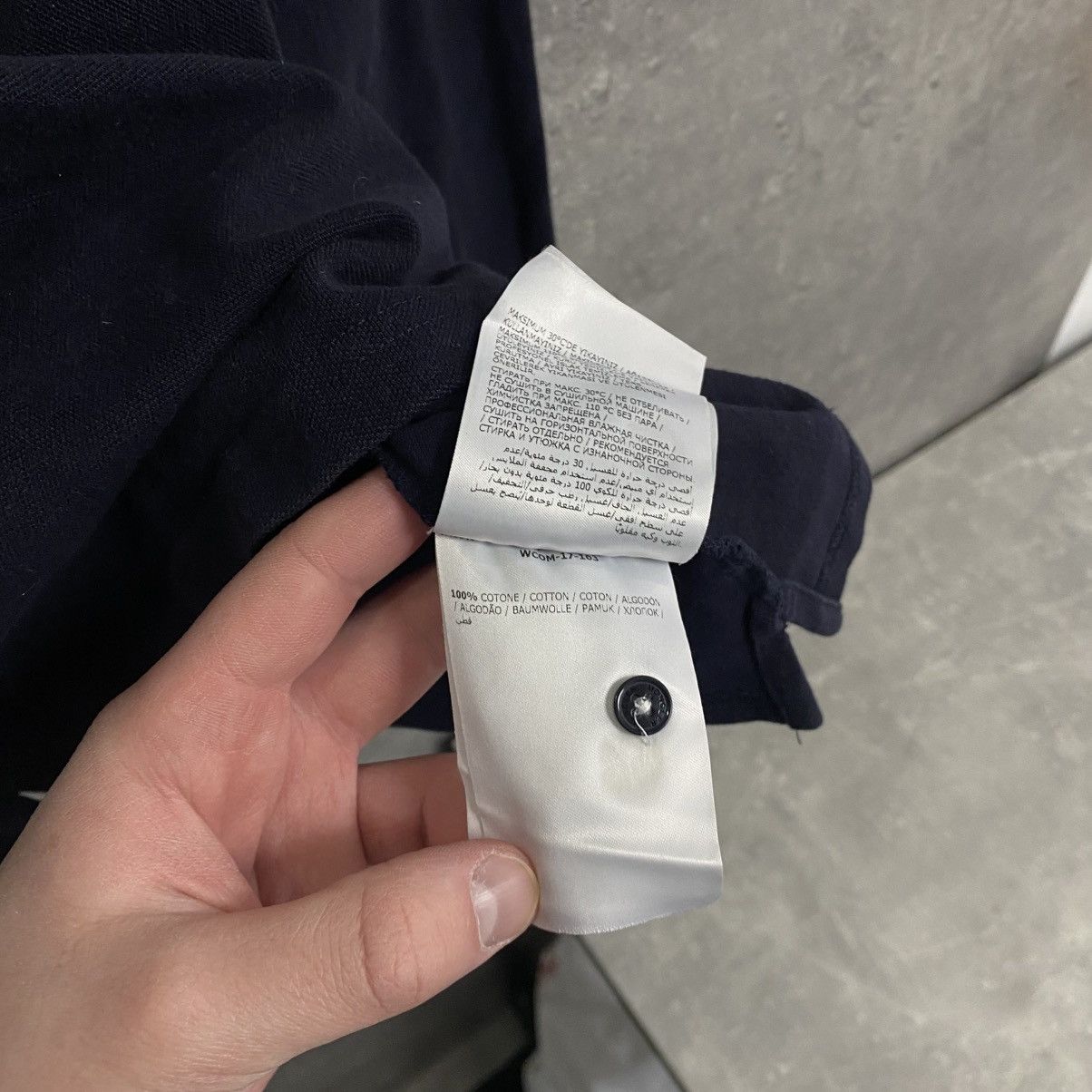 Moncler Moncler Polo Long Sleeve Size US XS / EU 42 / 0 - 12 Thumbnail