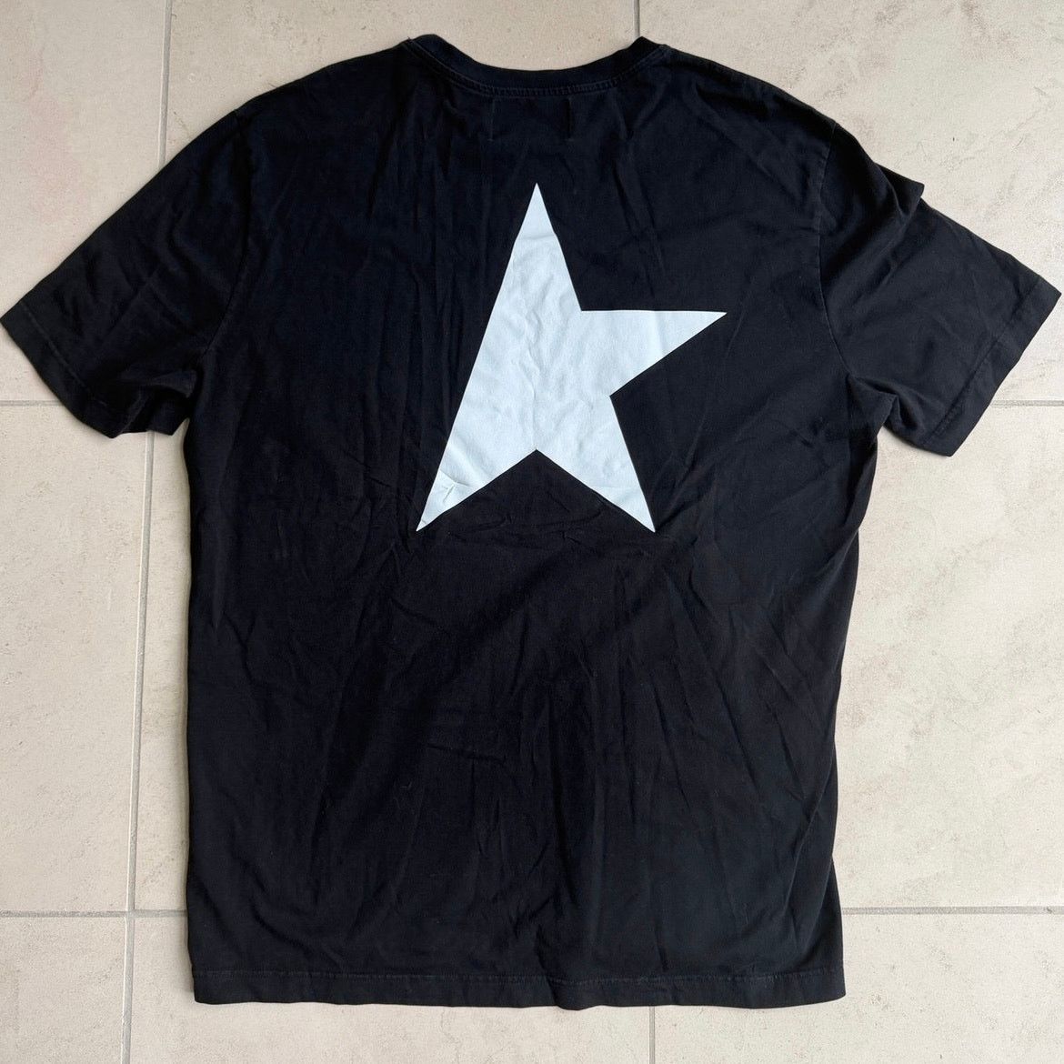 Golden Goose Golden Goose Star Logo T-Shirt XXL Black Back Graphic Tee Size US XXL / EU 58 / 5 - 7 Thumbnail