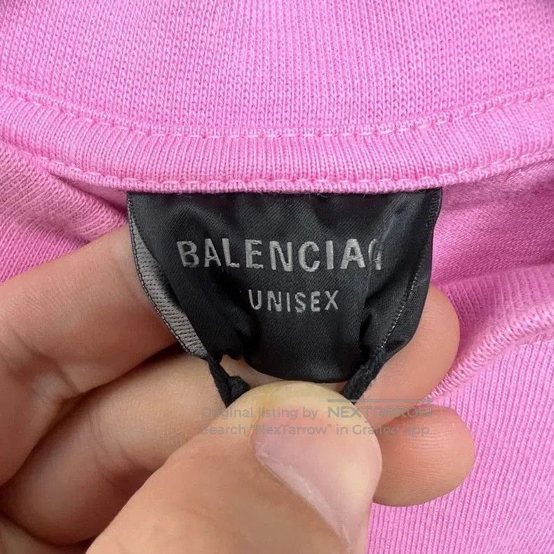 Balenciaga Balenciaga SS24 Flame Disaster Pink T-Shirt. Size US XS / EU 42 / 0 - 3 Thumbnail