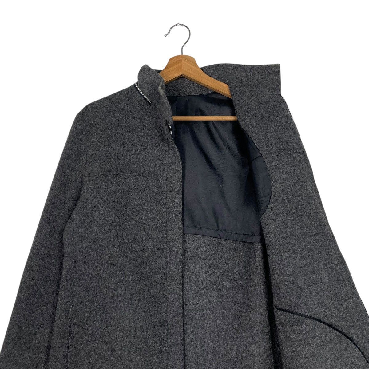 Japanese Brand KT Kiyoko Takase Zipper Coat Size M / US 6-8 / IT 42-44 - 11 Thumbnail